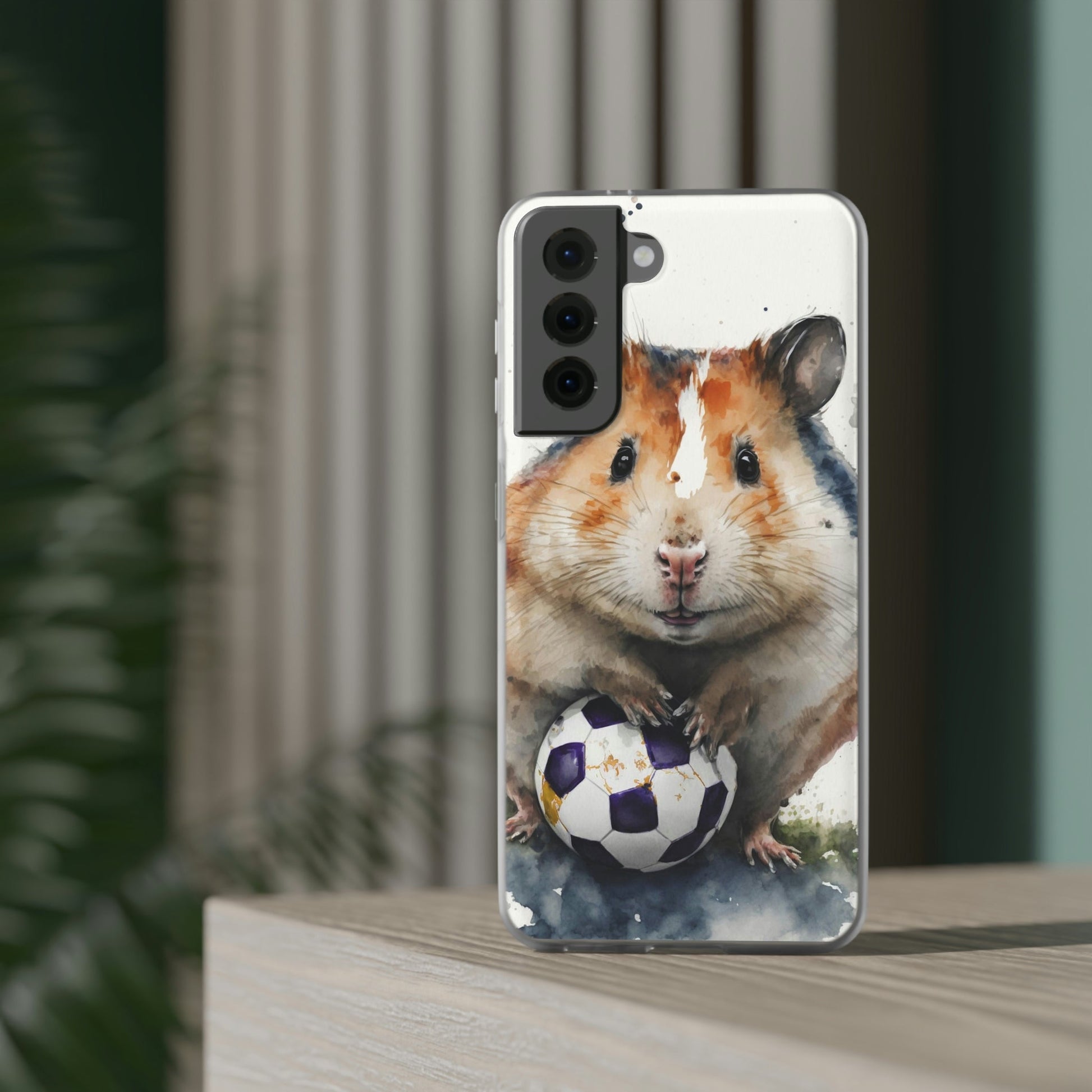 Soccer Hamster Phone Cases