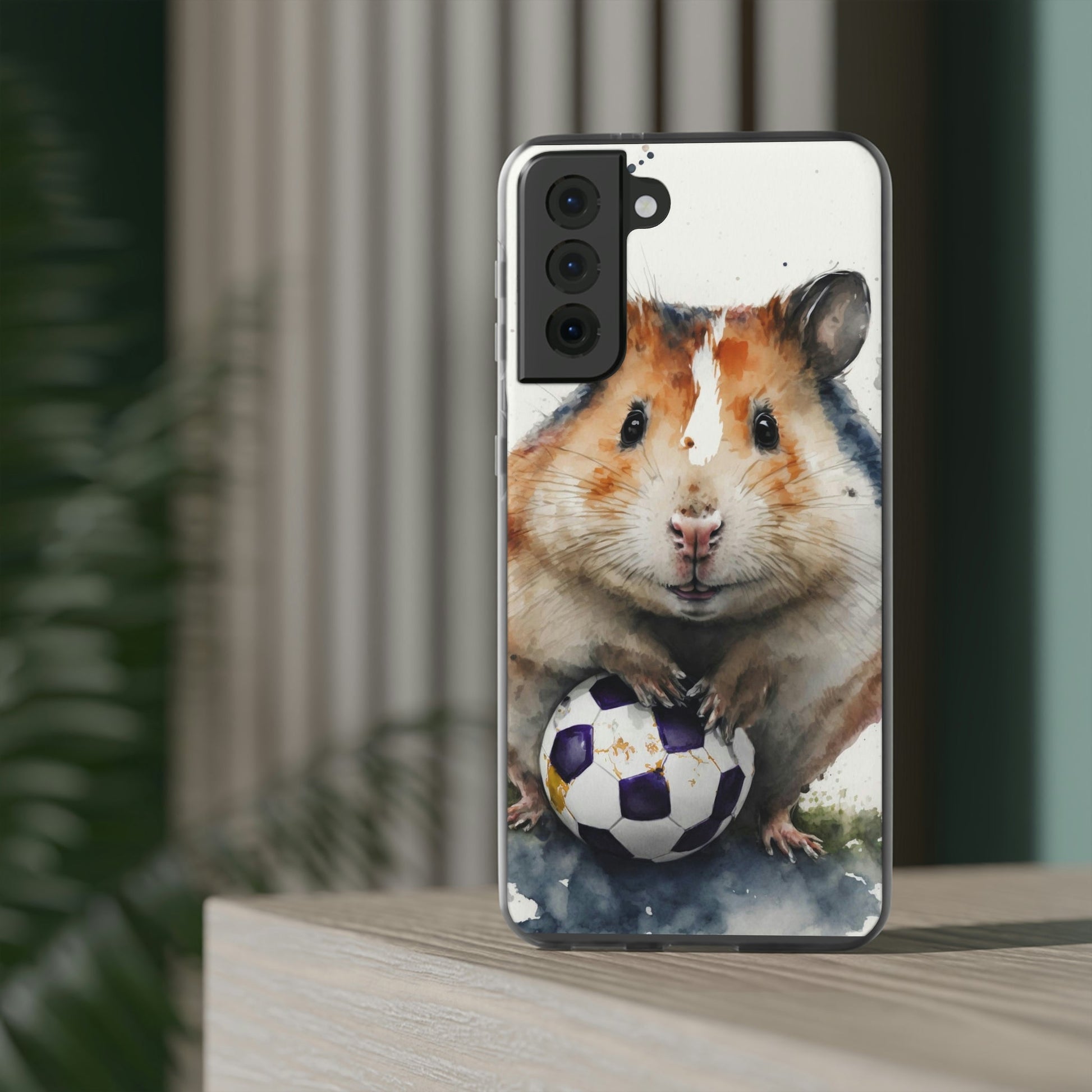 Soccer Hamster Phone Cases