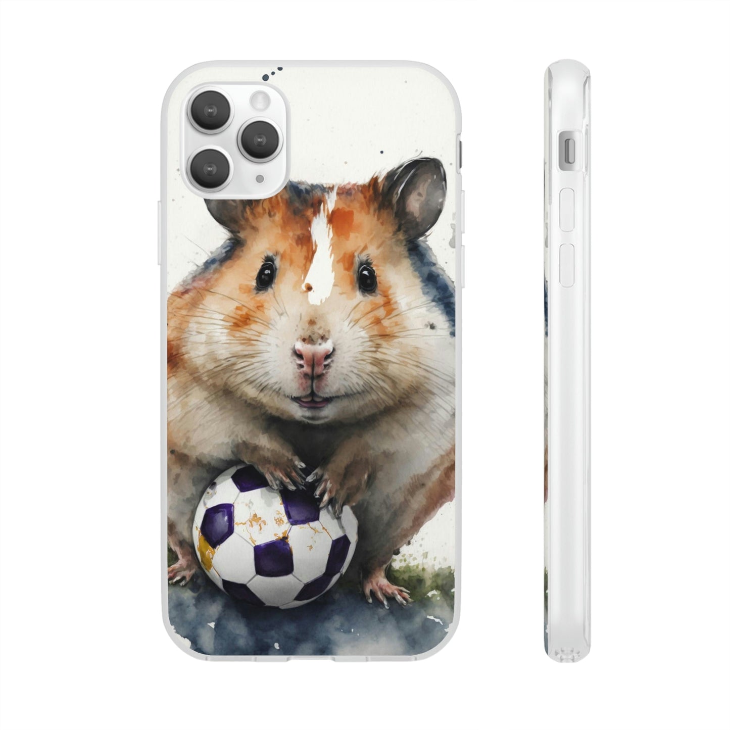 Soccer Hamster Phone Cases