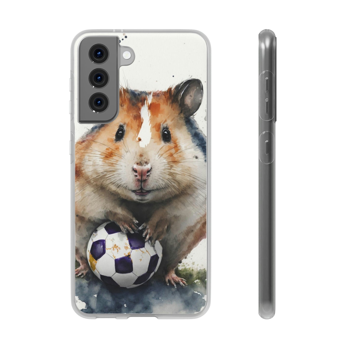 Soccer Hamster Phone Cases