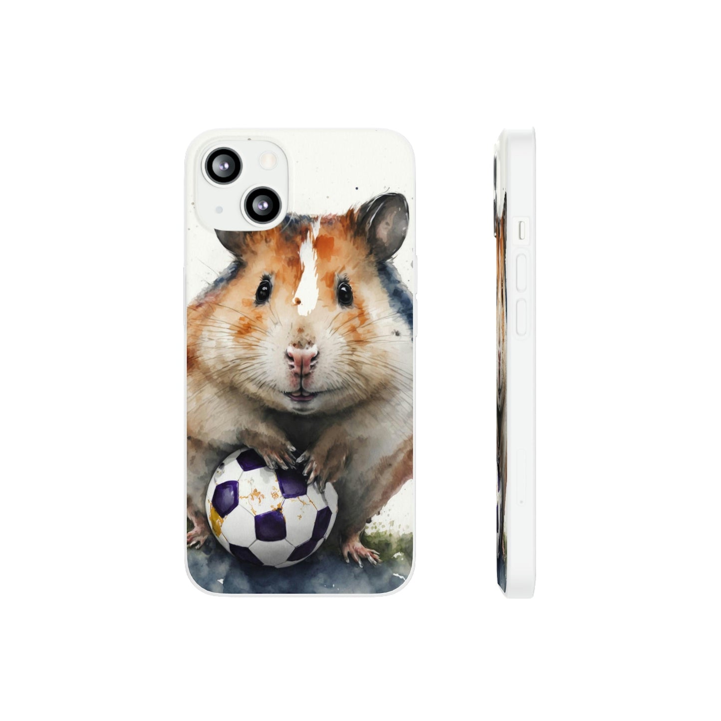 Soccer Hamster Phone Cases