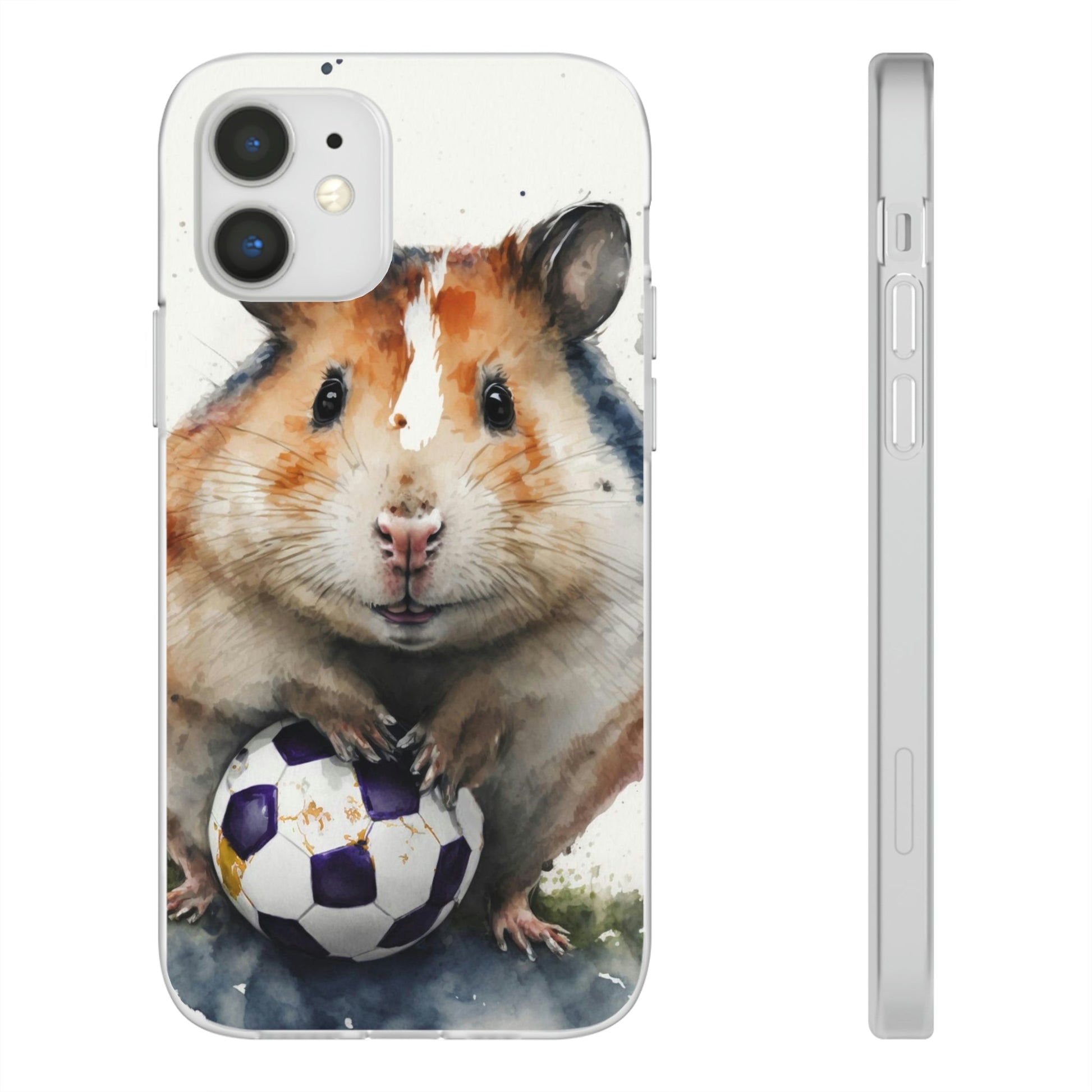 Soccer Hamster Phone Cases