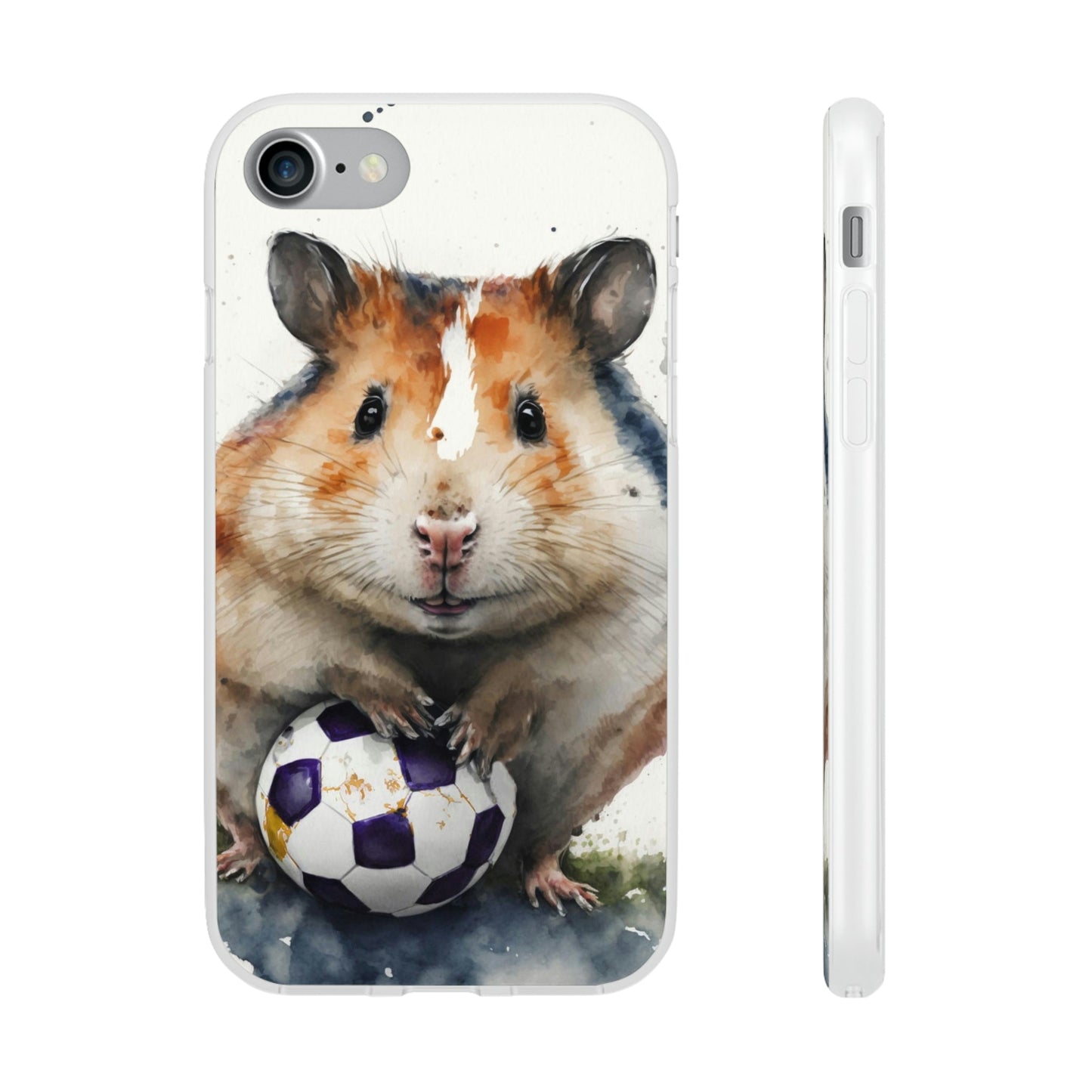 Soccer Hamster Phone Cases