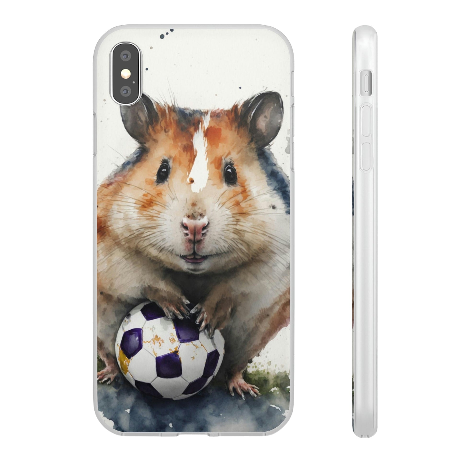 Soccer Hamster Phone Cases