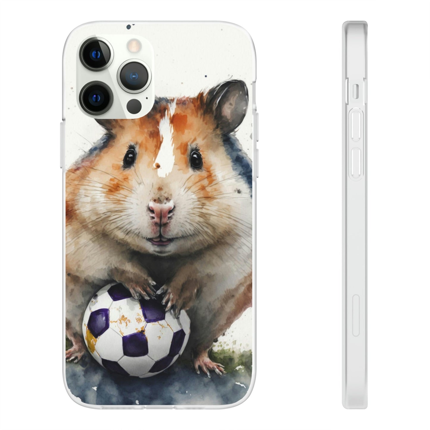 Soccer Hamster Phone Cases