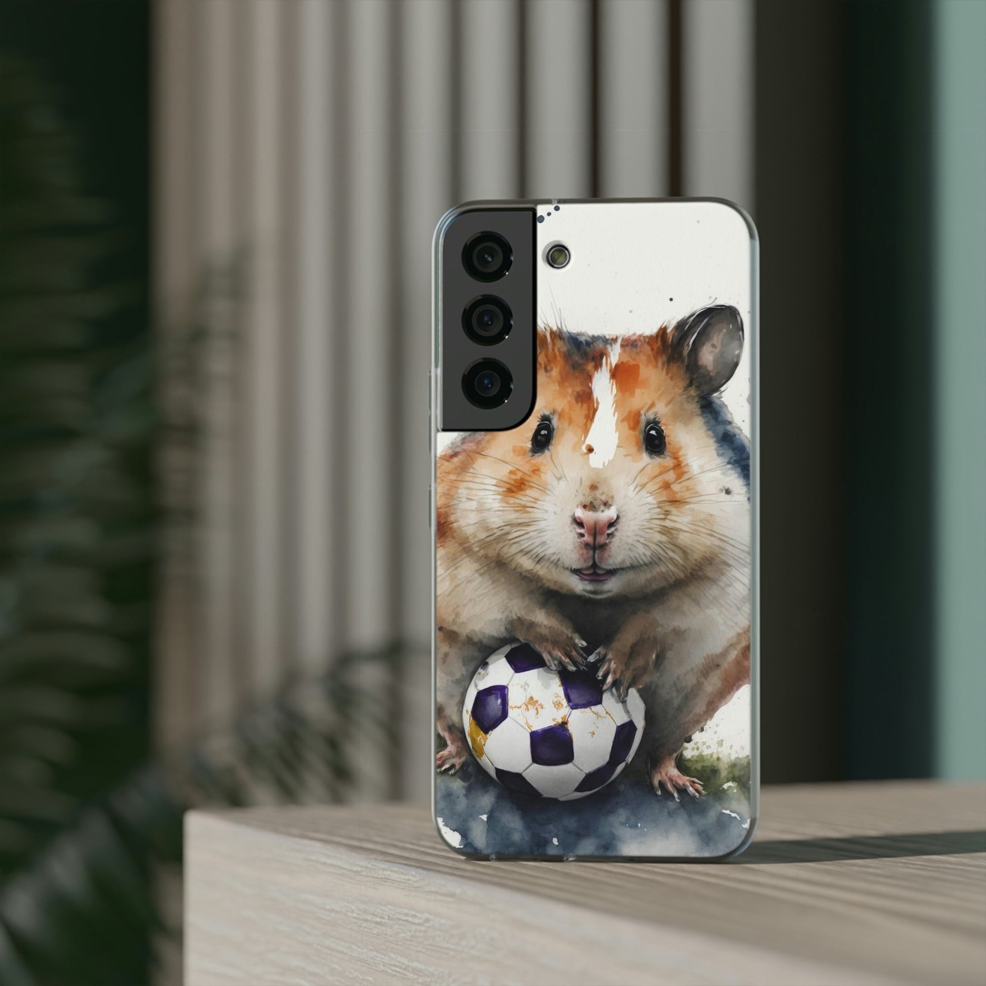 Soccer Hamster Phone Cases