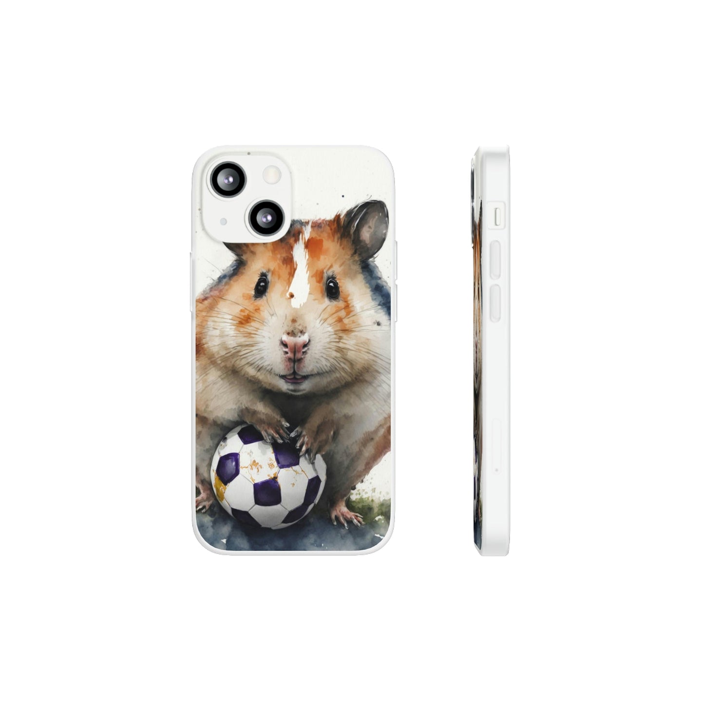 Soccer Hamster Phone Cases