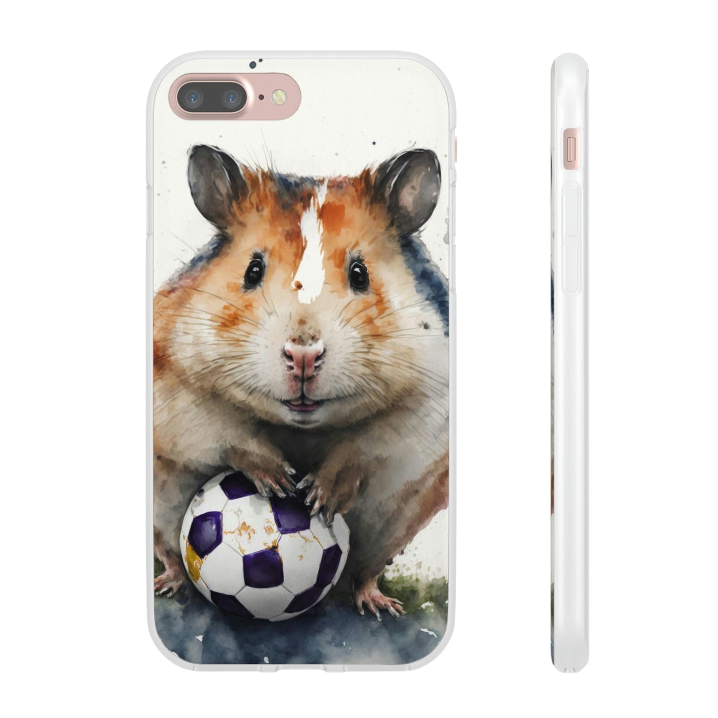 Soccer Hamster Phone Cases