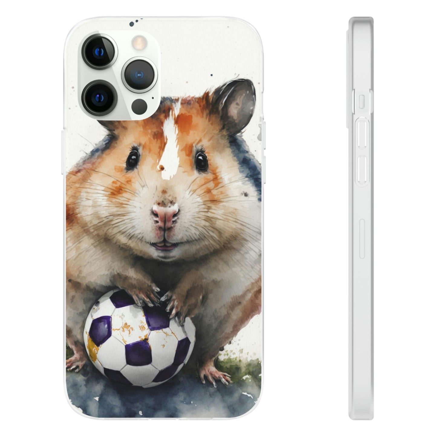 Soccer Hamster Phone Cases