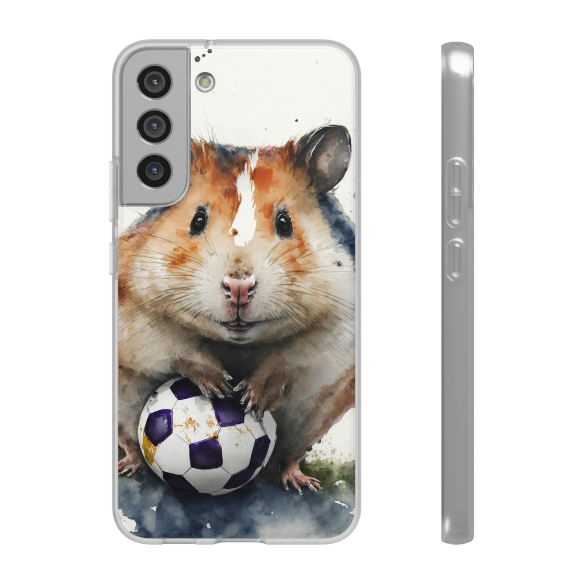 Soccer Hamster Phone Cases