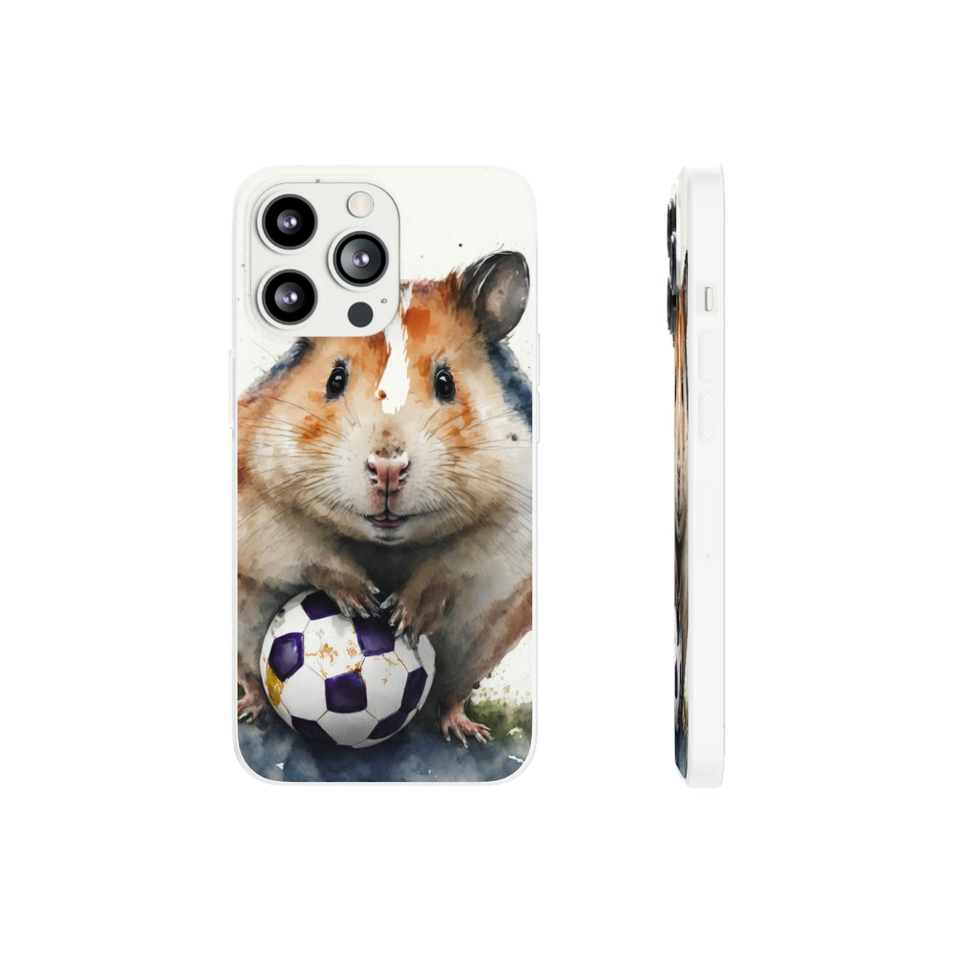 Soccer Hamster Phone Cases