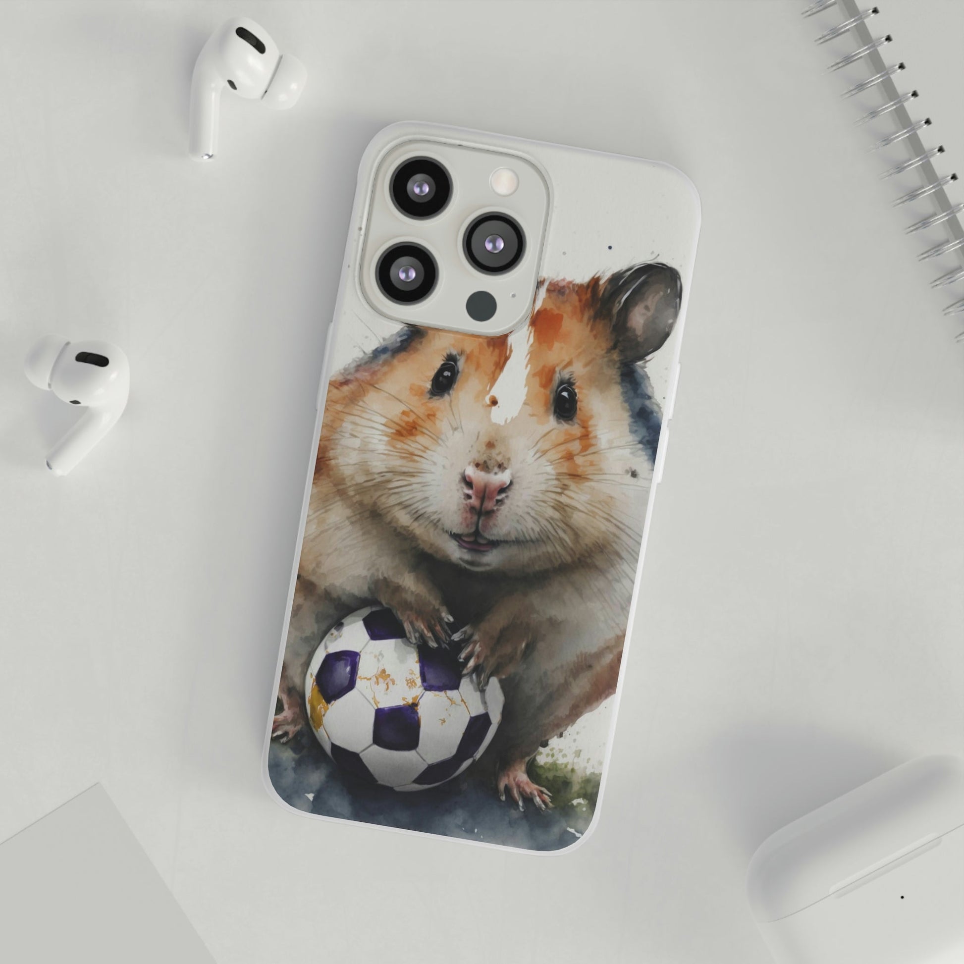 Soccer Hamster Phone Cases
