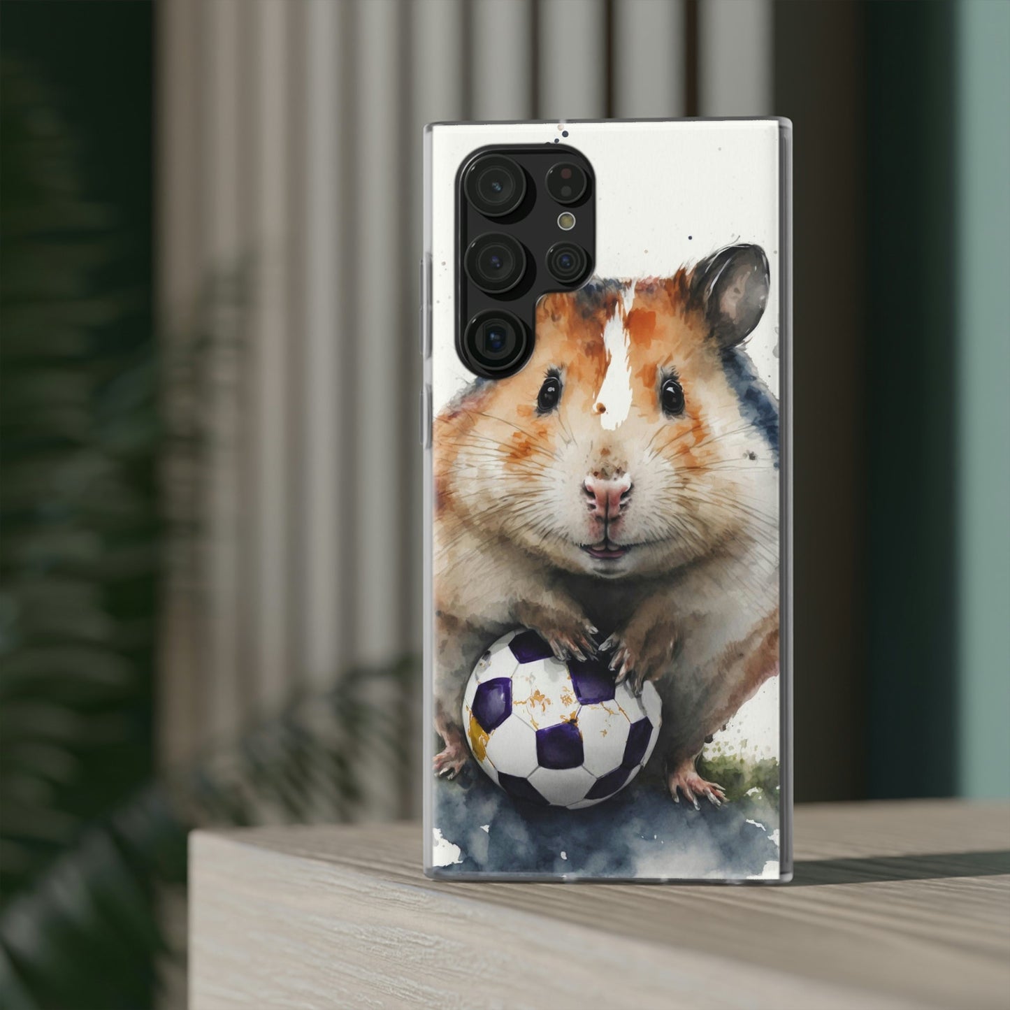 Soccer Hamster Phone Cases