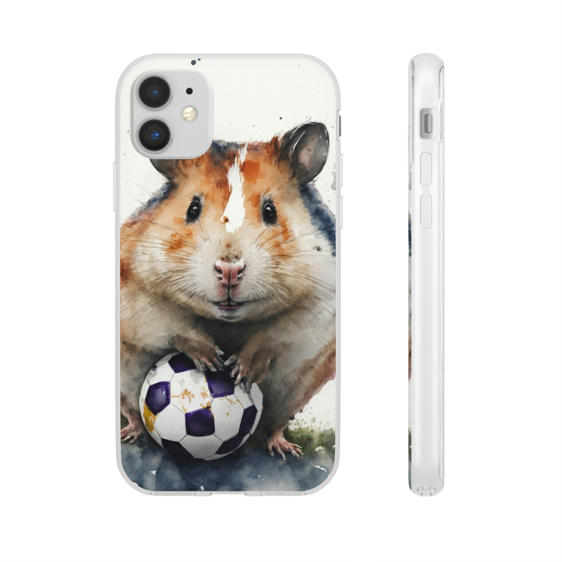 Soccer Hamster Phone Cases