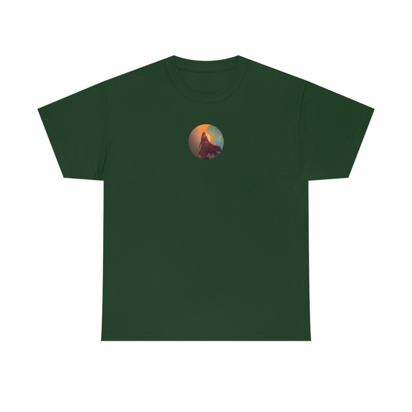 Stay Weird I Heavy Cotton Tee,