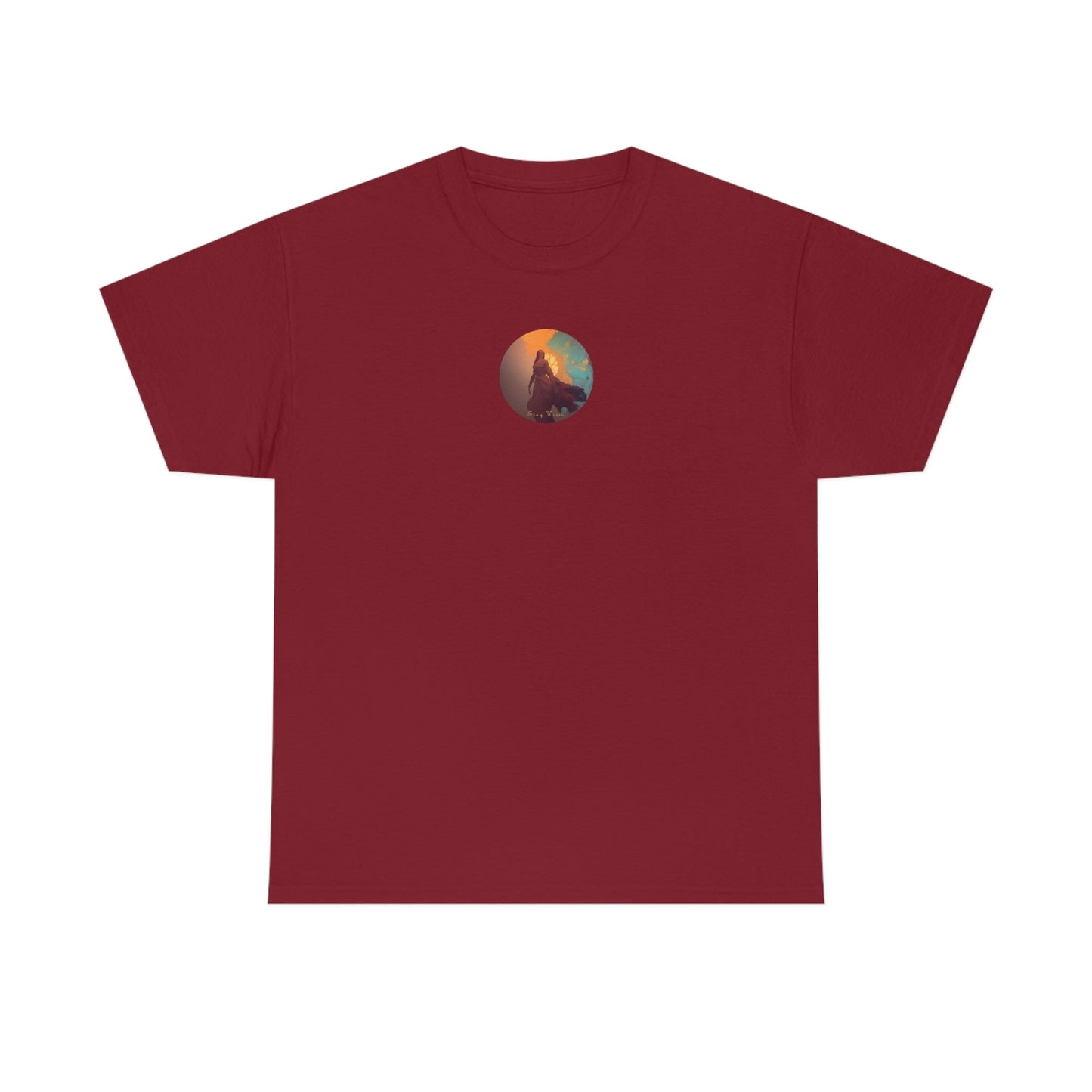 Stay Weird I Heavy Cotton Tee,