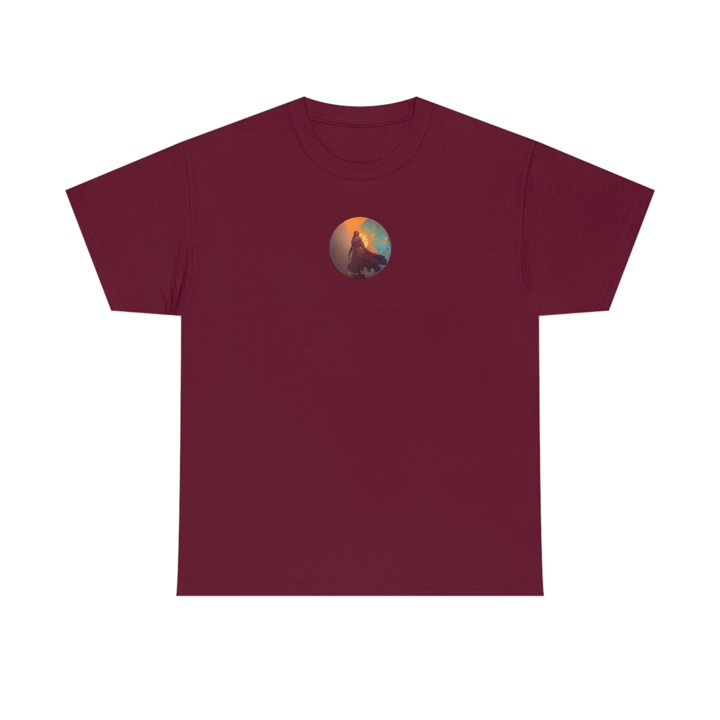 Stay Weird I Heavy Cotton Tee,