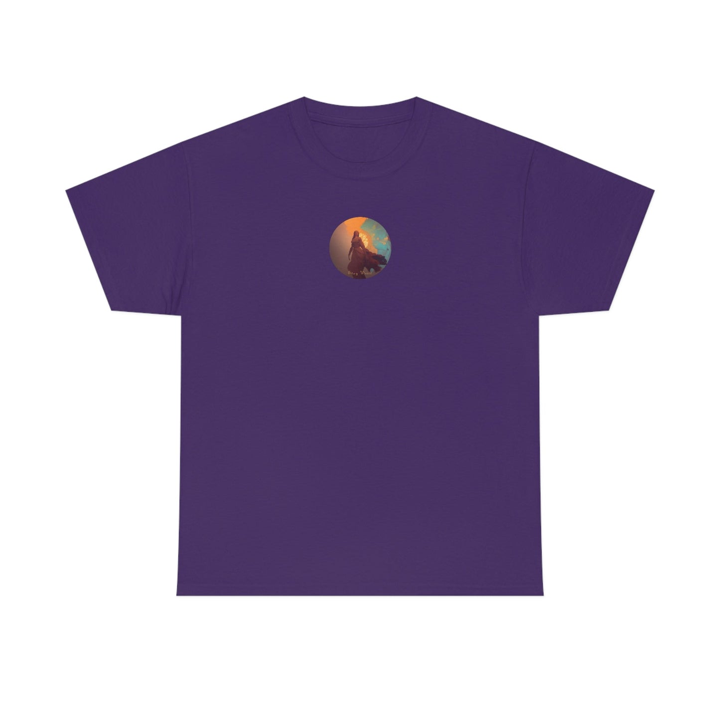 Stay Weird I Heavy Cotton Tee,