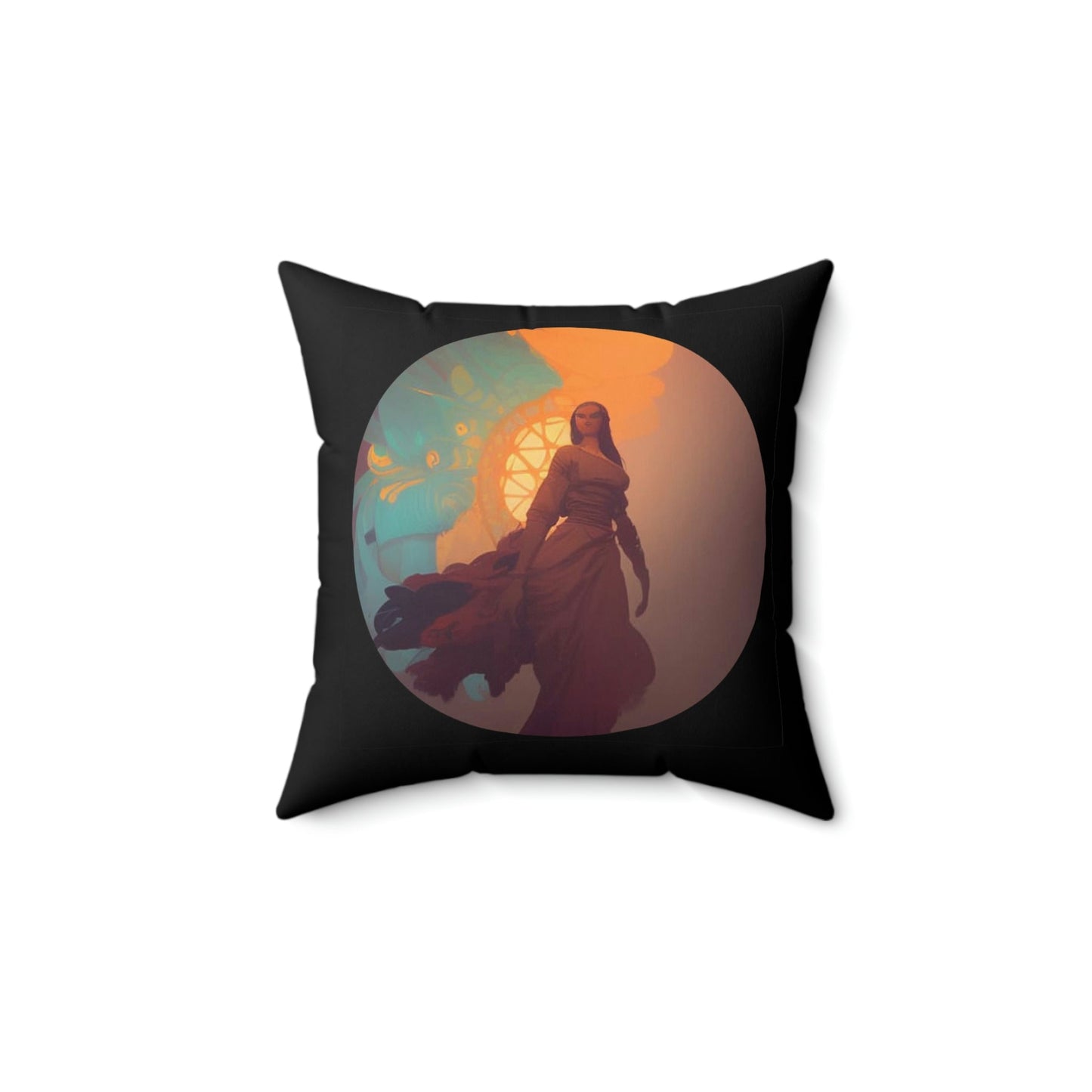 Stay Weird I Square Pillow