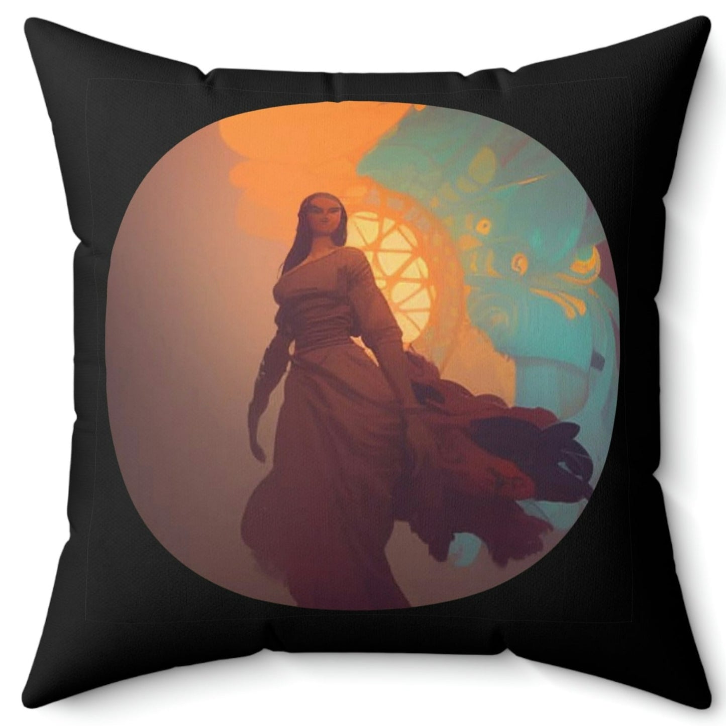 Stay Weird I Square Pillow