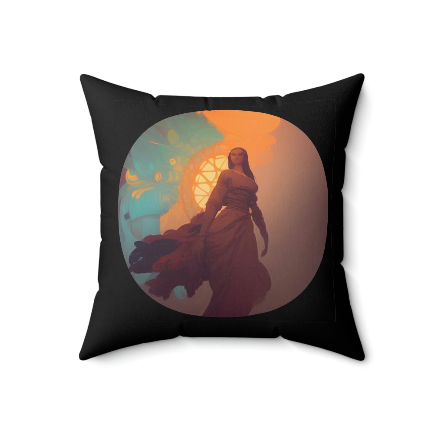 Stay Weird I Square Pillow