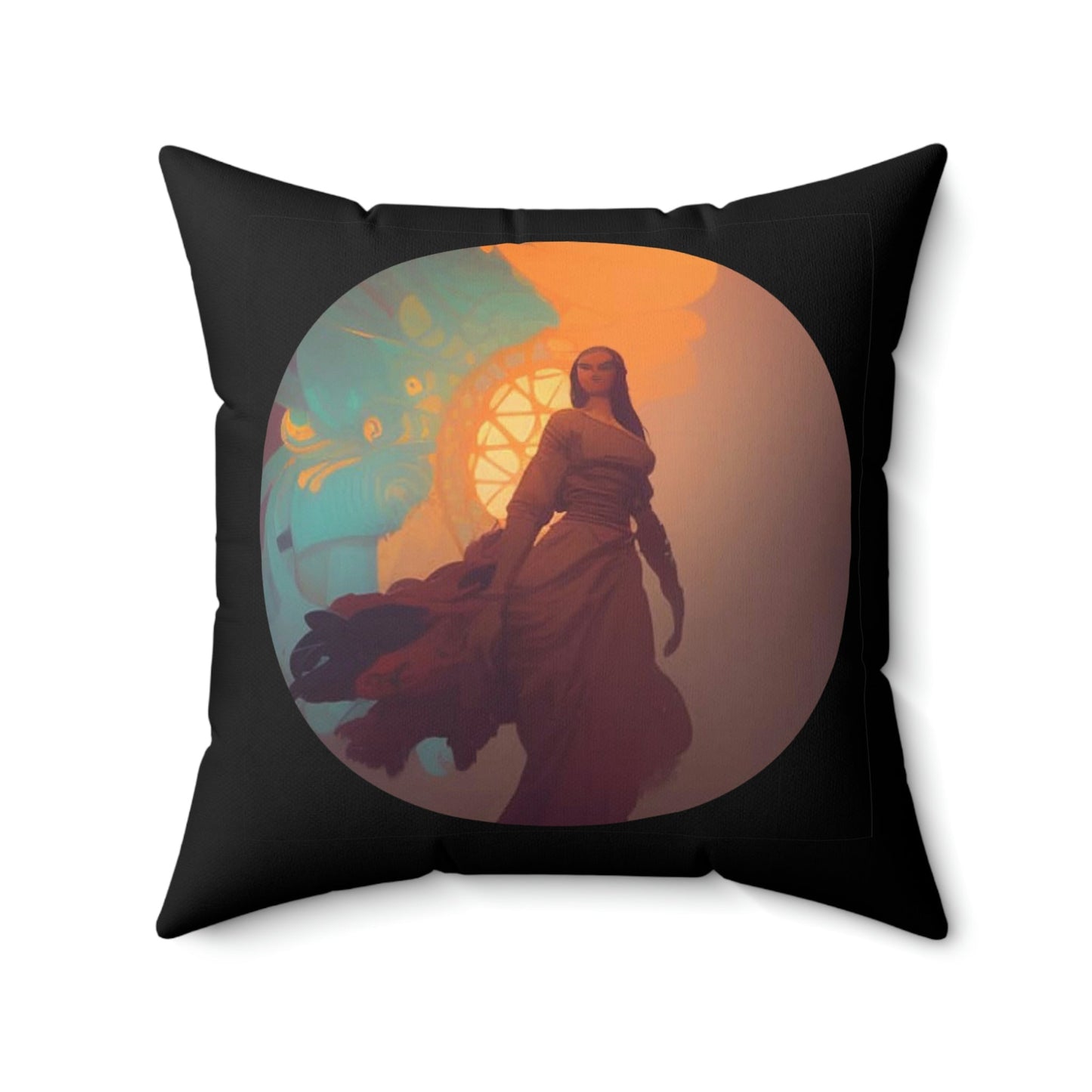 Stay Weird I Square Pillow