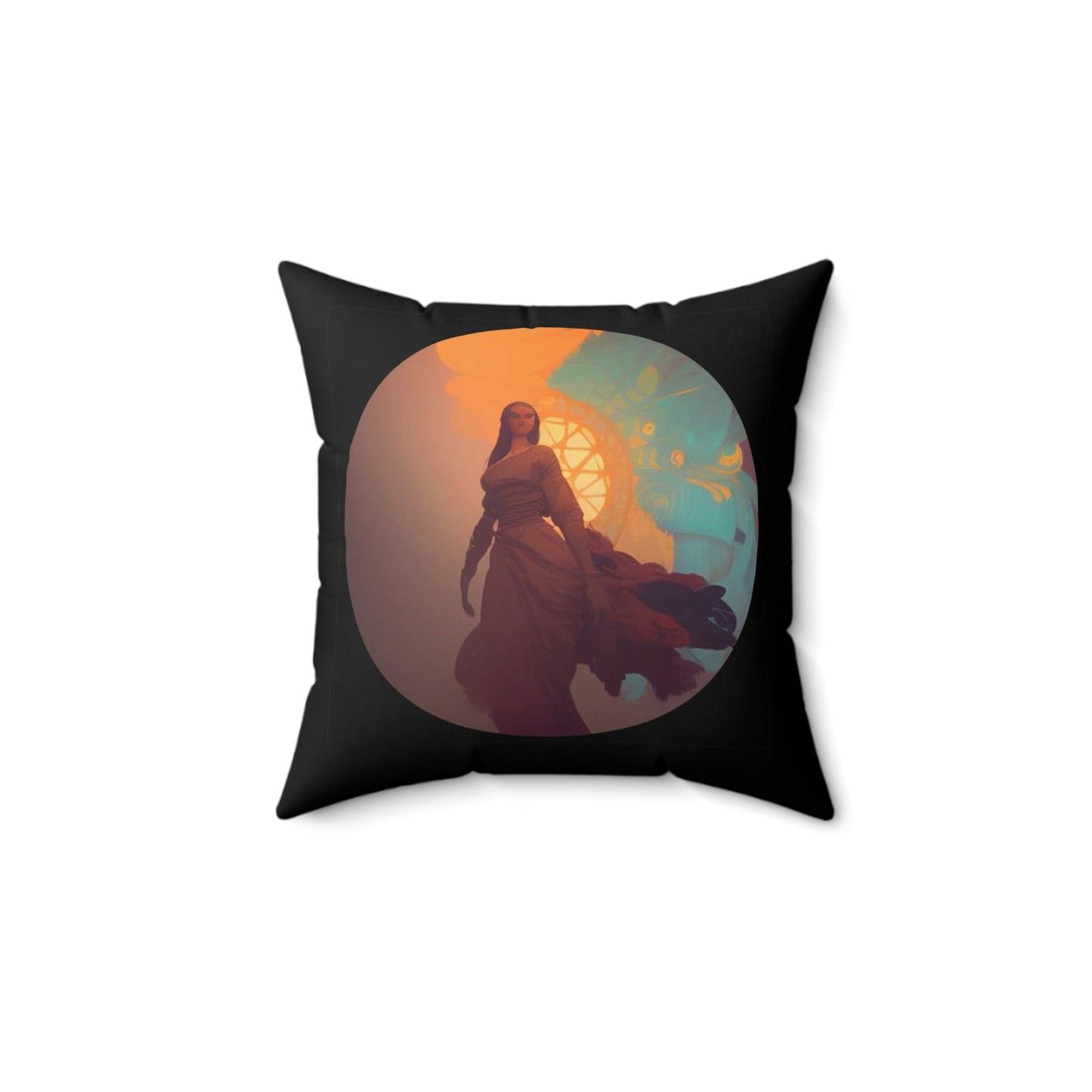 Stay Weird I Square Pillow