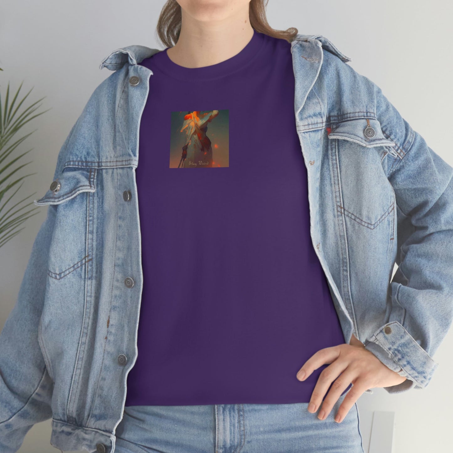 Stay Weird II Heavy Cotton Tee