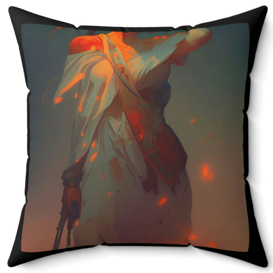 Stay Weird II Square Pillow