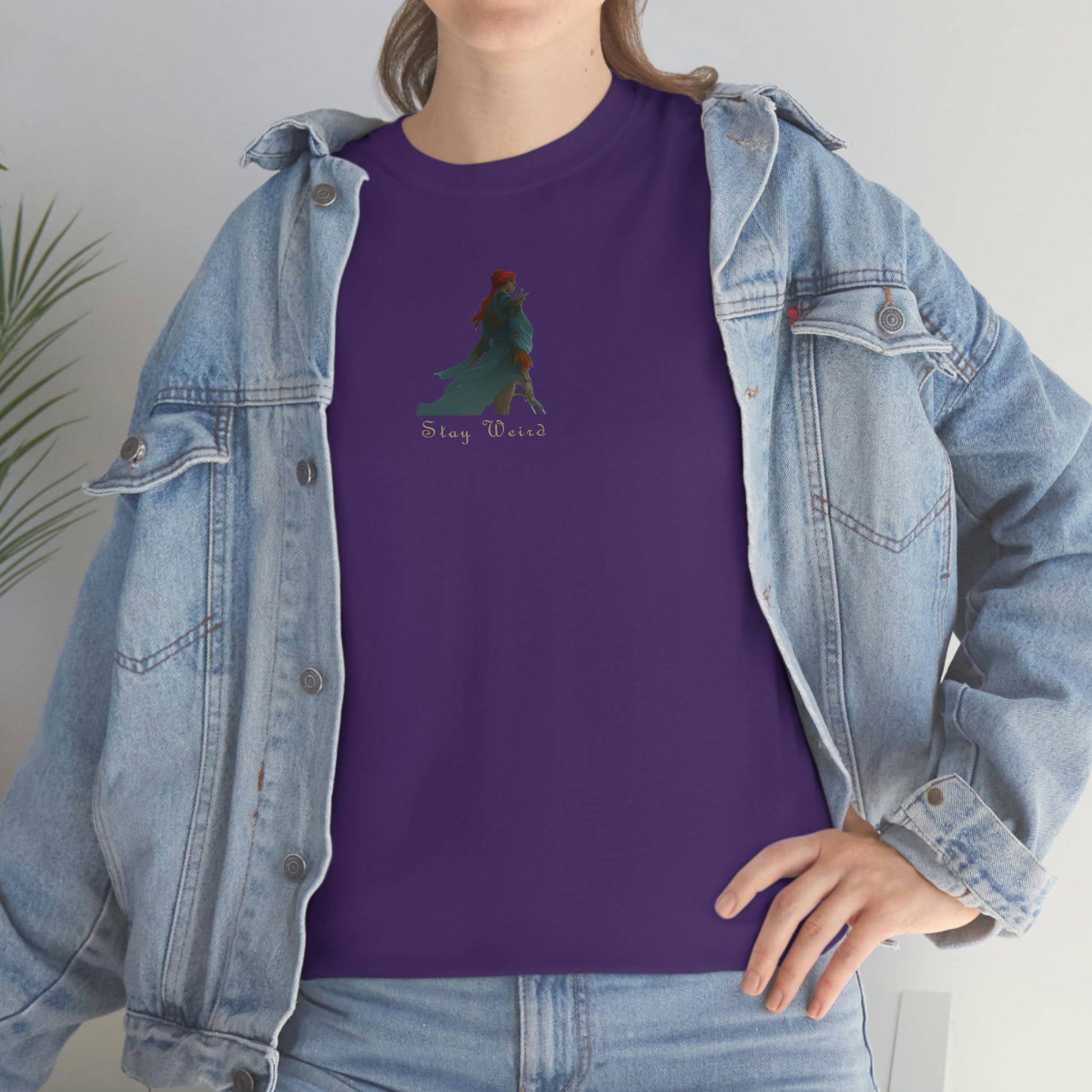 Stay Weird III Heavy Cotton Tee,