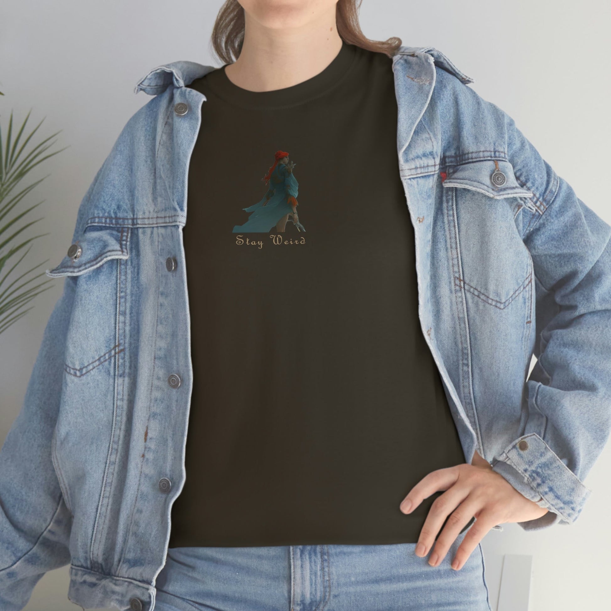 Stay Weird III Heavy Cotton Tee,