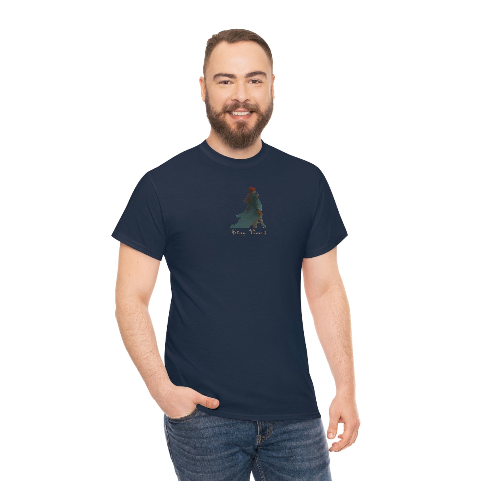 Stay Weird III Heavy Cotton Tee,
