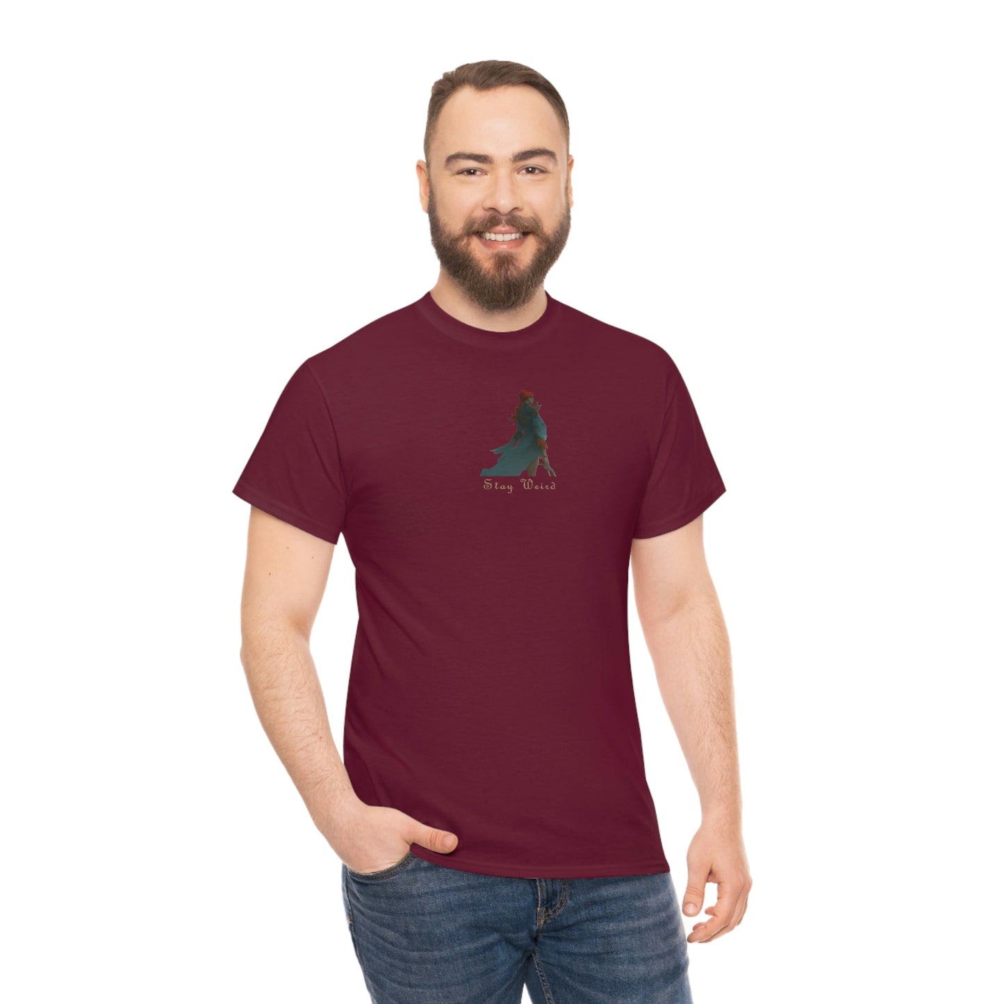 Stay Weird III Heavy Cotton Tee,