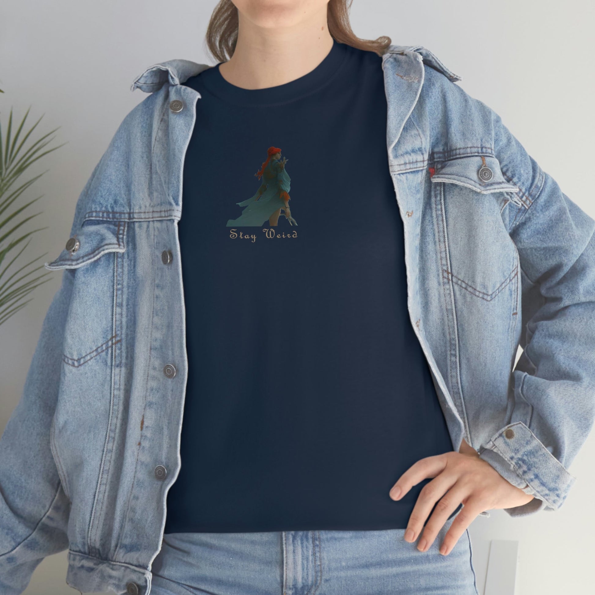 Stay Weird III Heavy Cotton Tee,