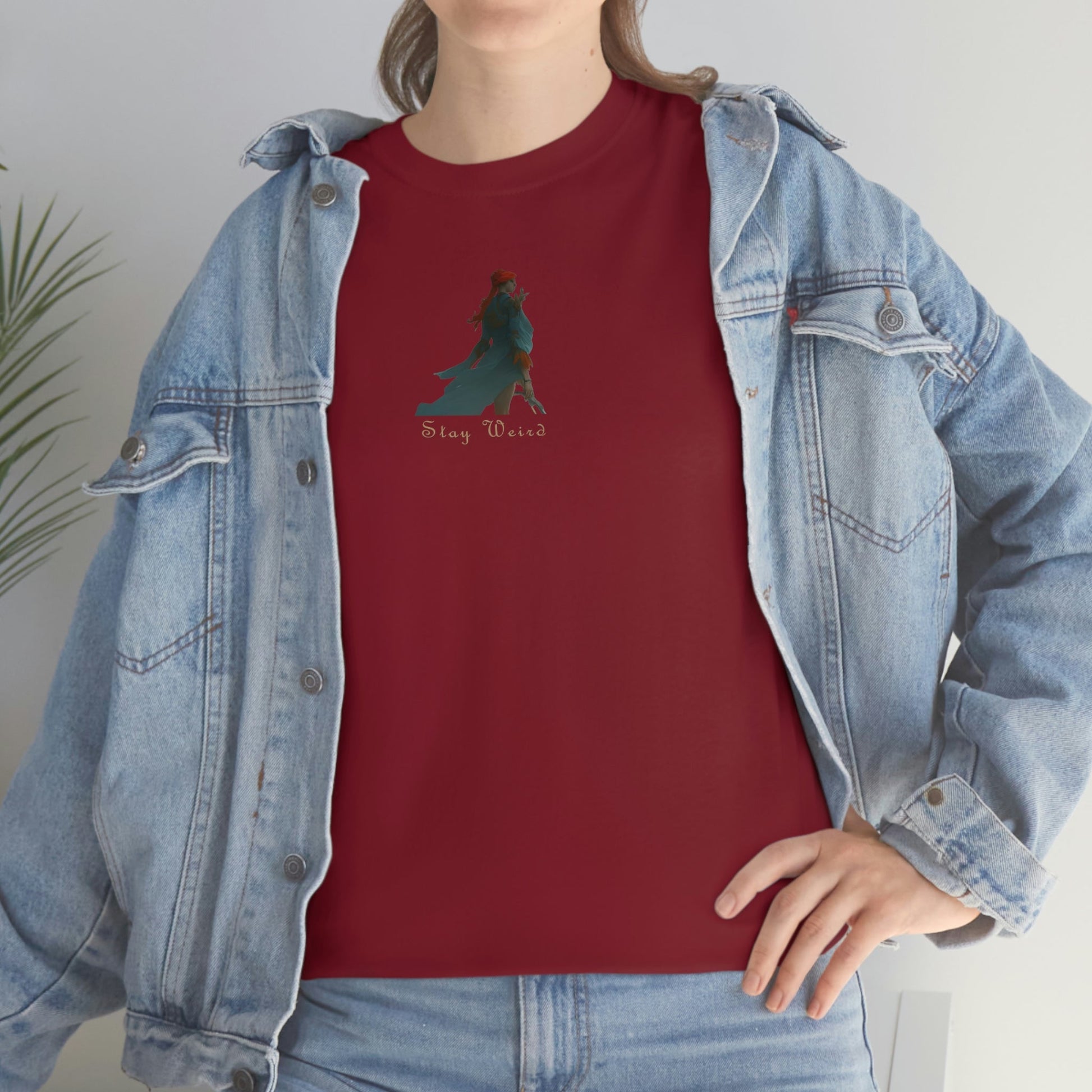 Stay Weird III Heavy Cotton Tee,
