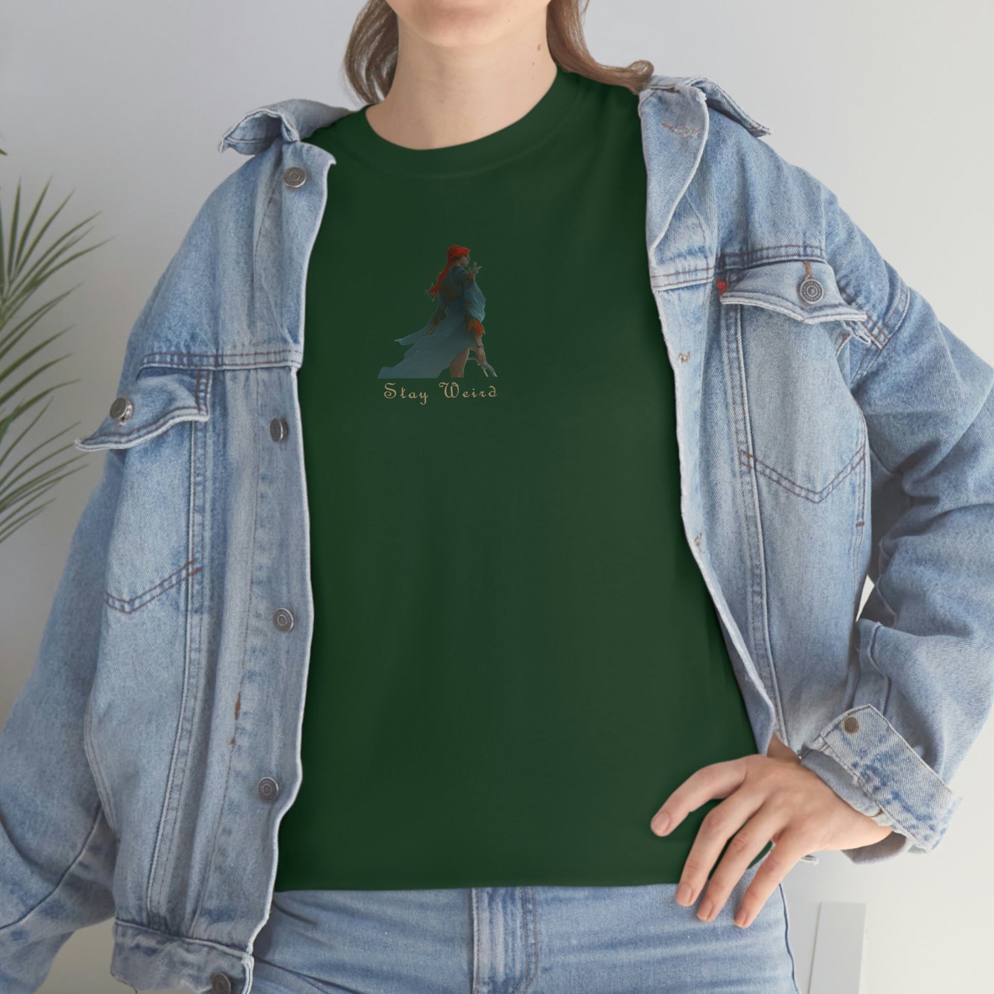 Stay Weird III Heavy Cotton Tee,