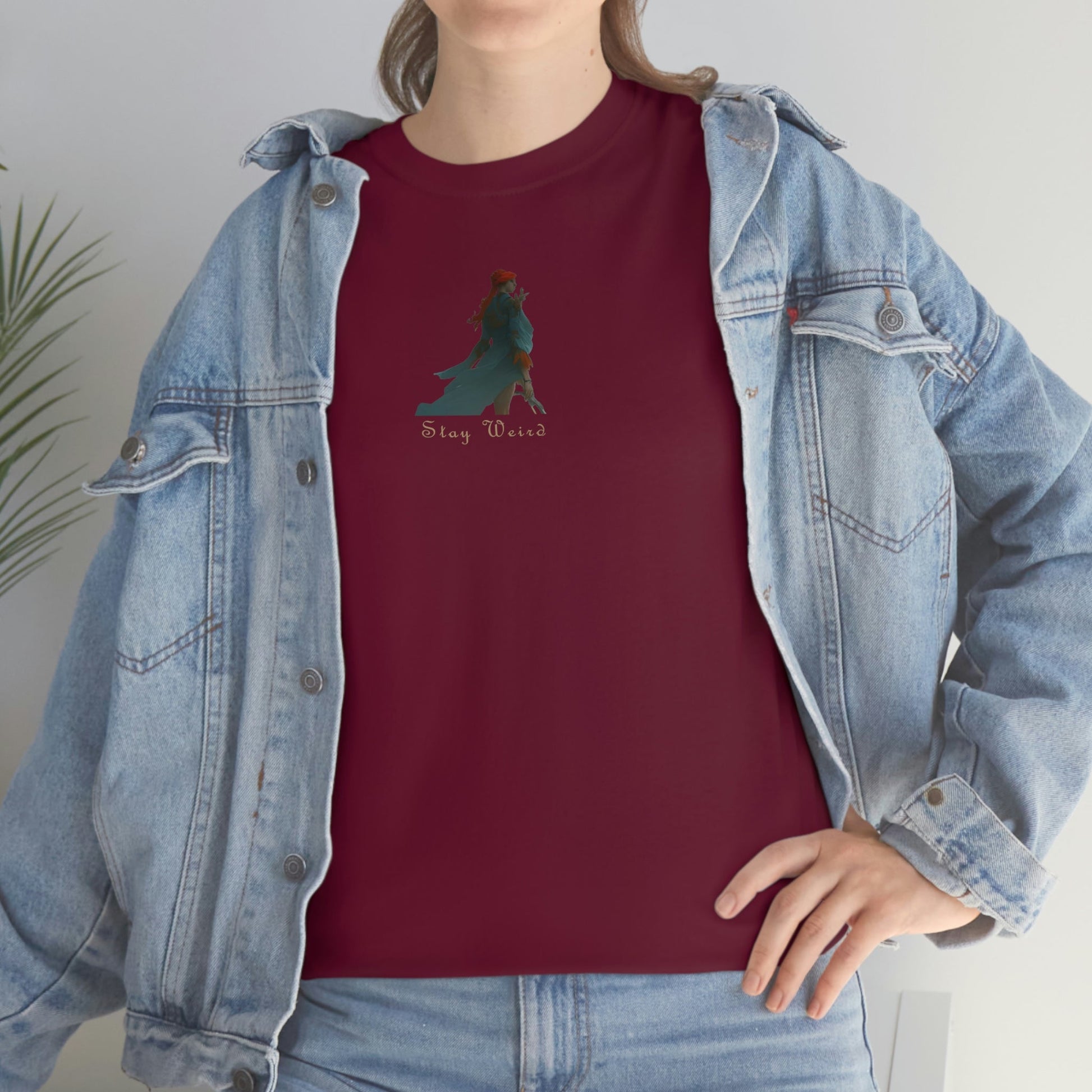 Stay Weird III Heavy Cotton Tee,