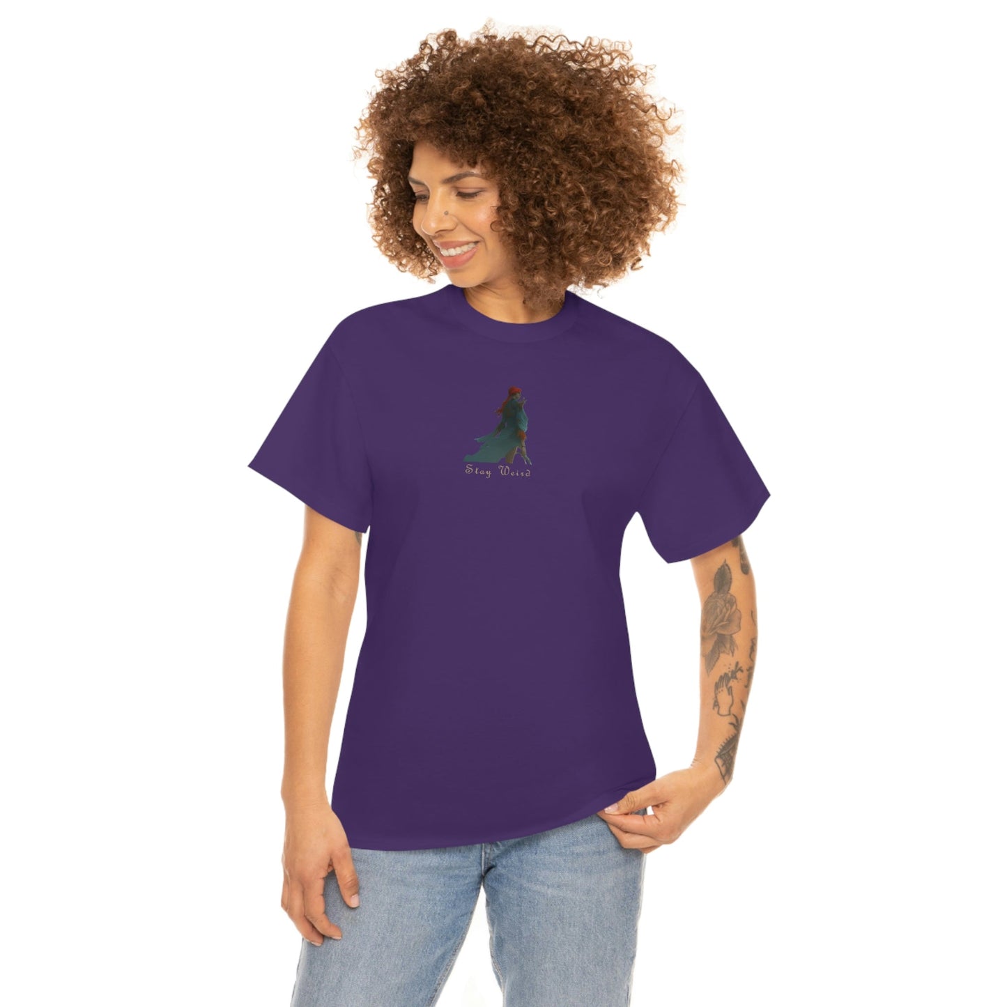 Stay Weird III Heavy Cotton Tee,