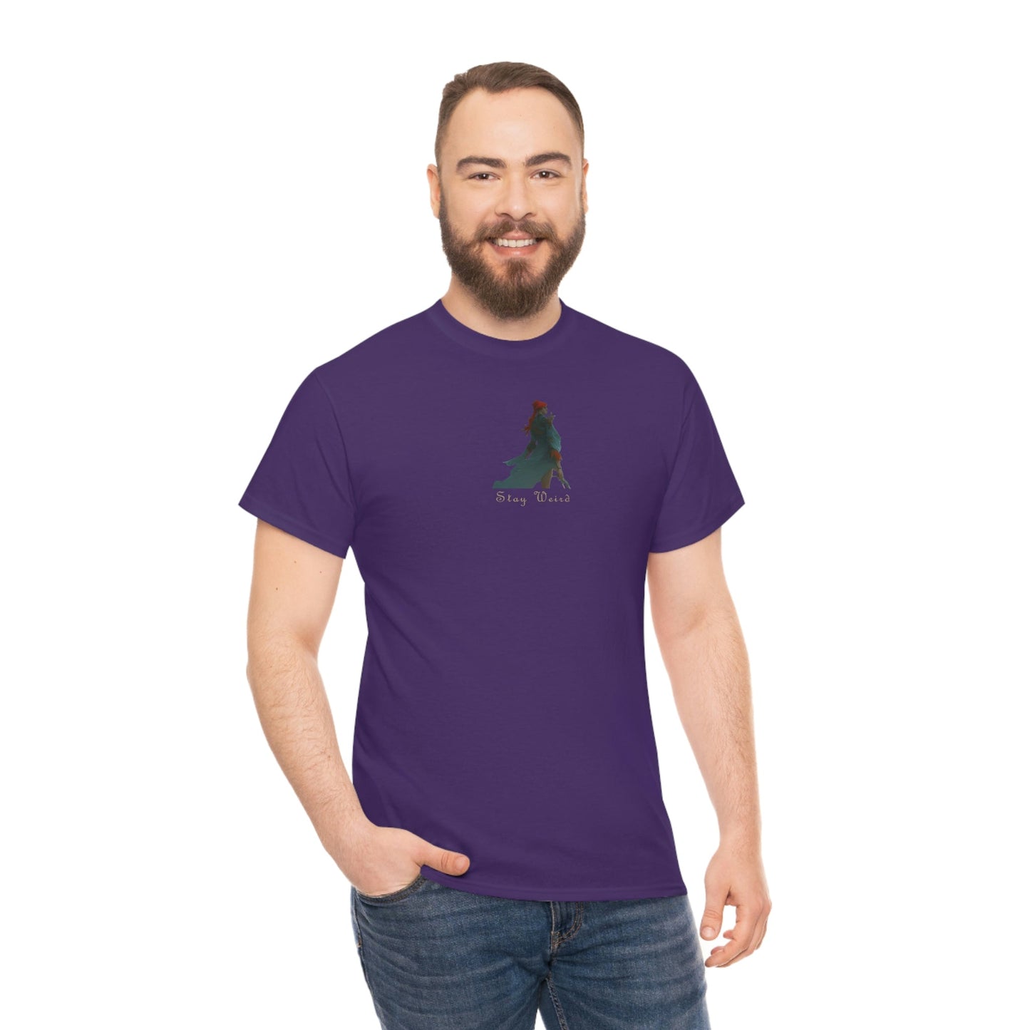 Stay Weird III Heavy Cotton Tee,