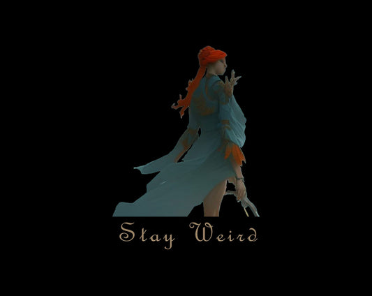 Stay Weird III Heavy Cotton Tee,