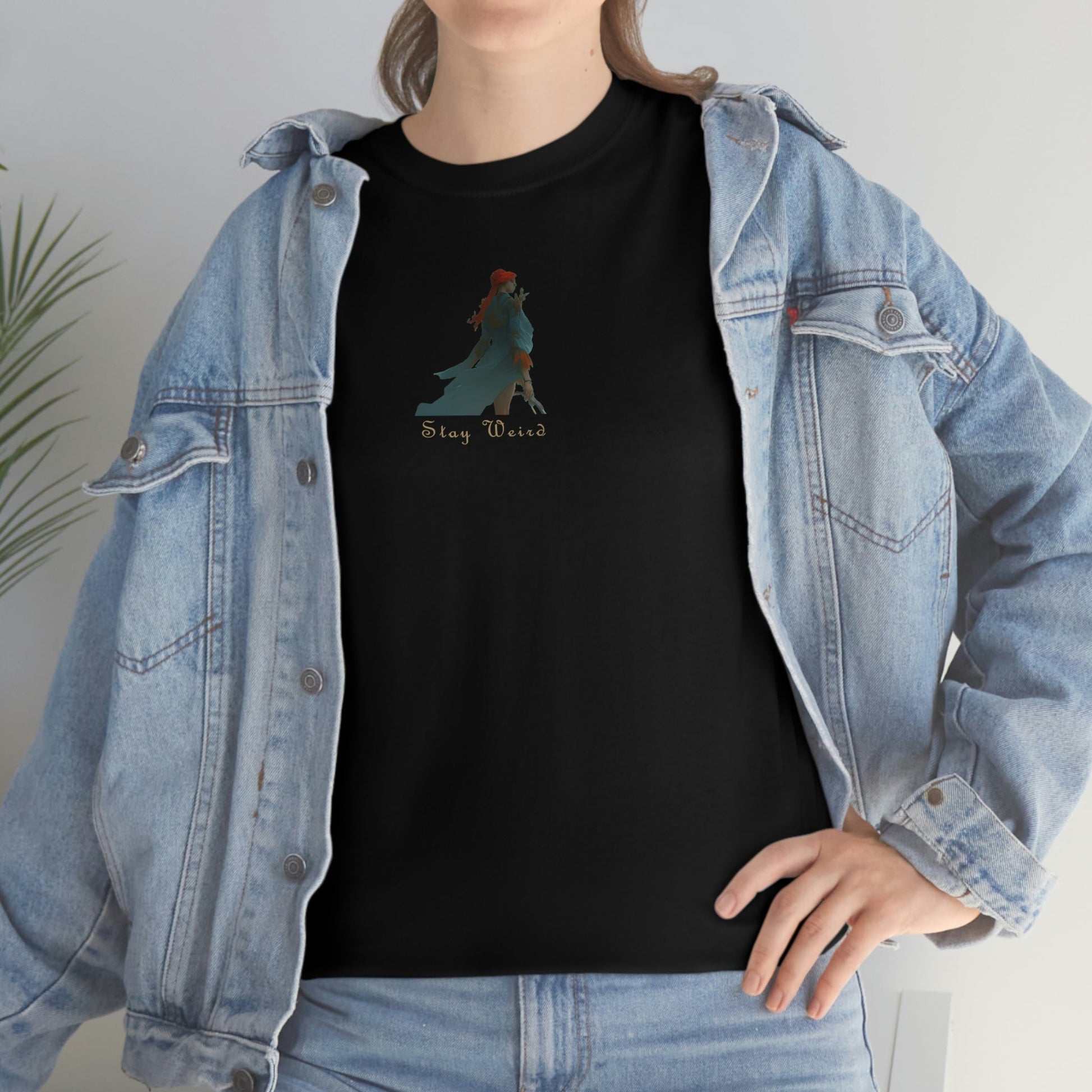 Stay Weird III Heavy Cotton Tee,