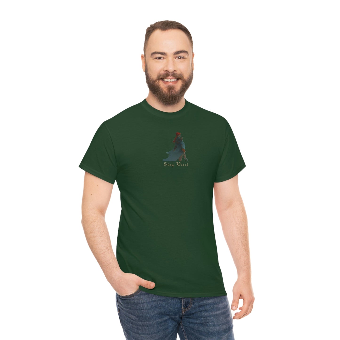 Stay Weird III Heavy Cotton Tee,