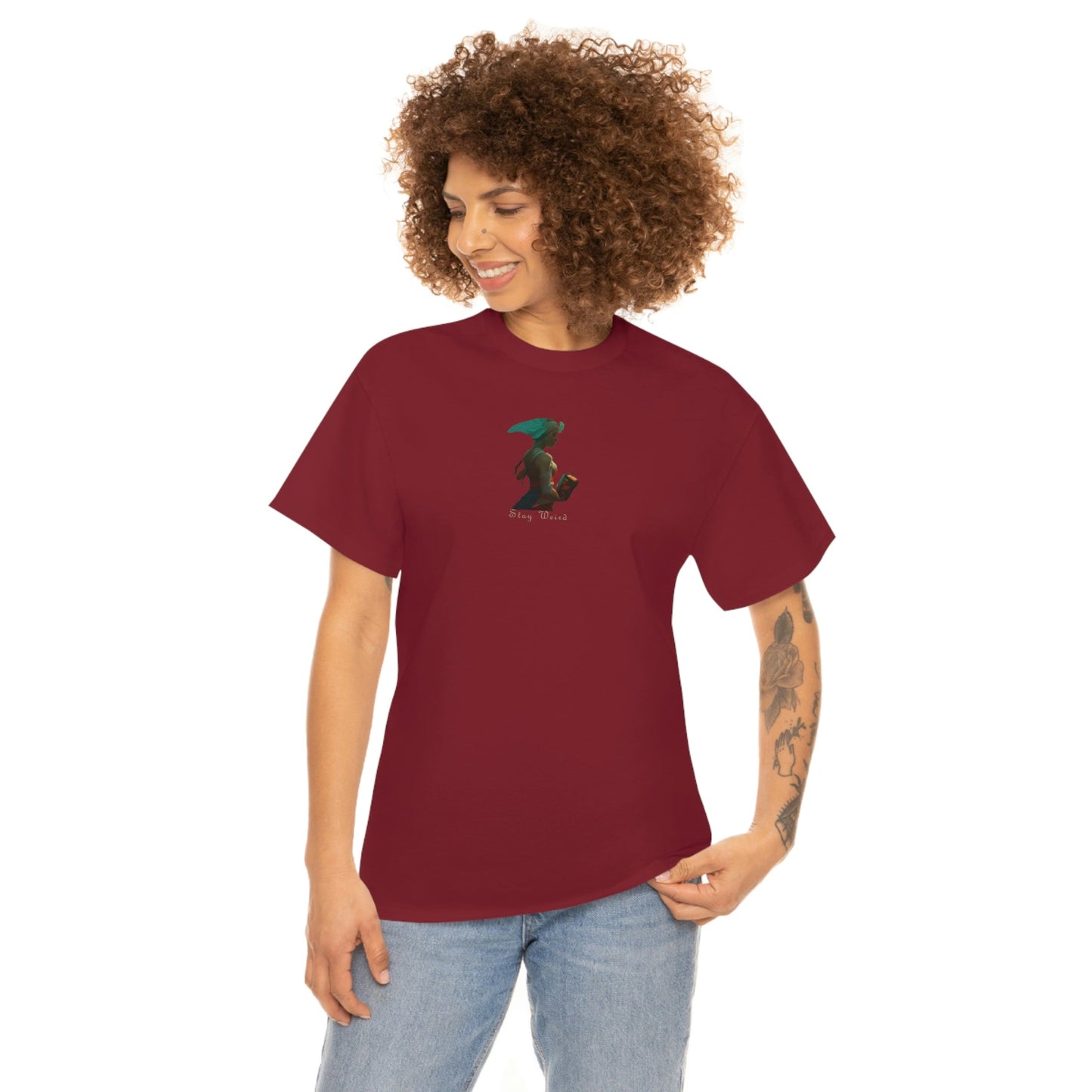 Stay Weird IV Heavy Cotton Tee