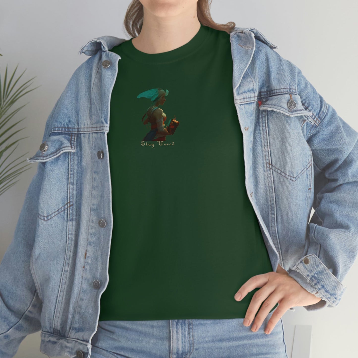 Stay Weird IV Heavy Cotton Tee