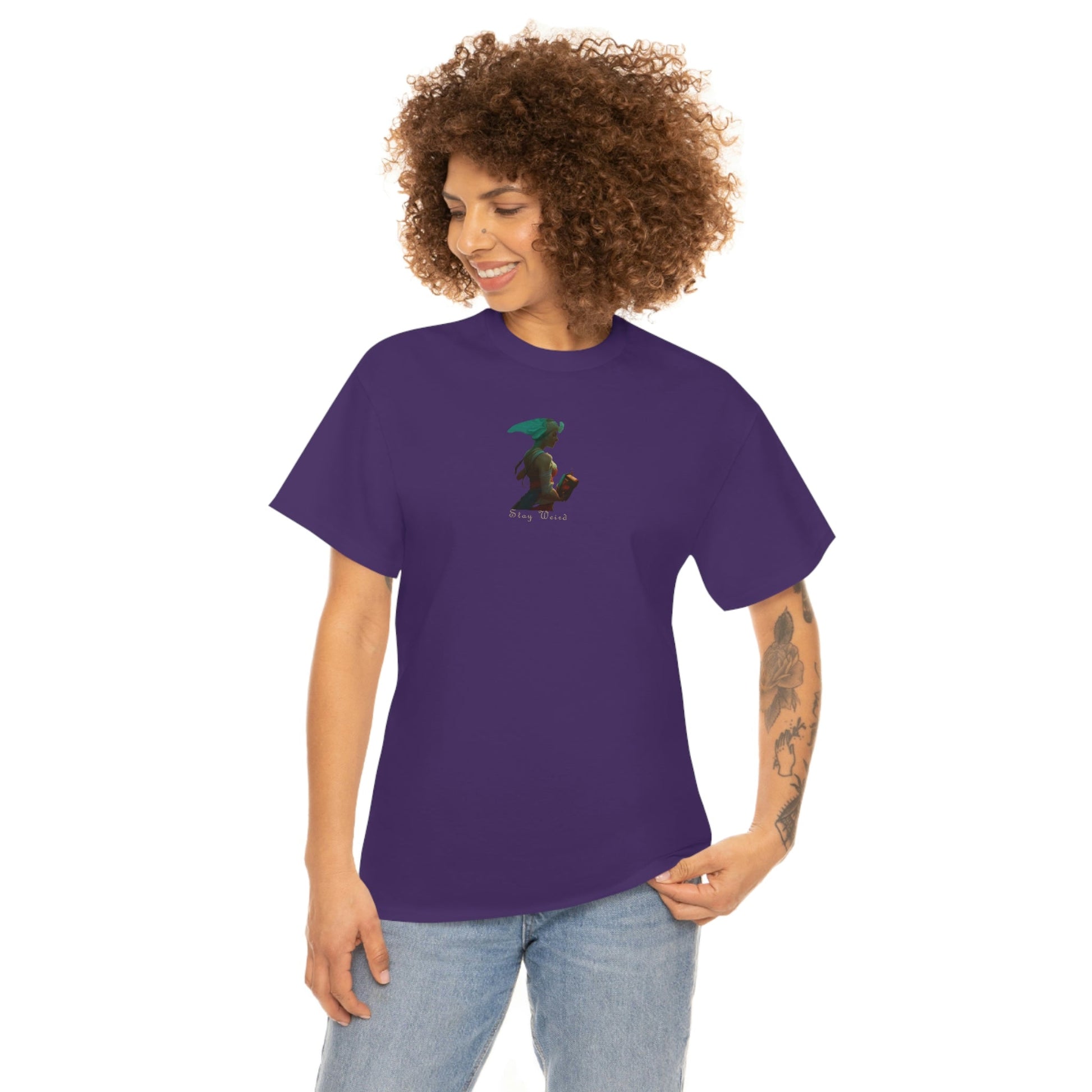 Stay Weird IV Heavy Cotton Tee