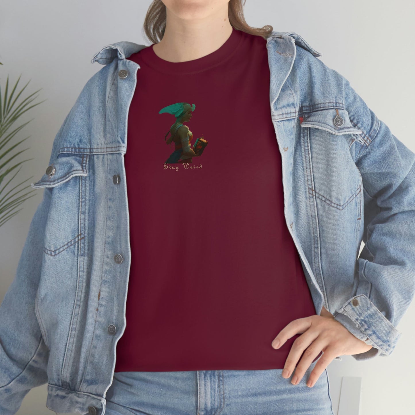 Stay Weird IV Heavy Cotton Tee