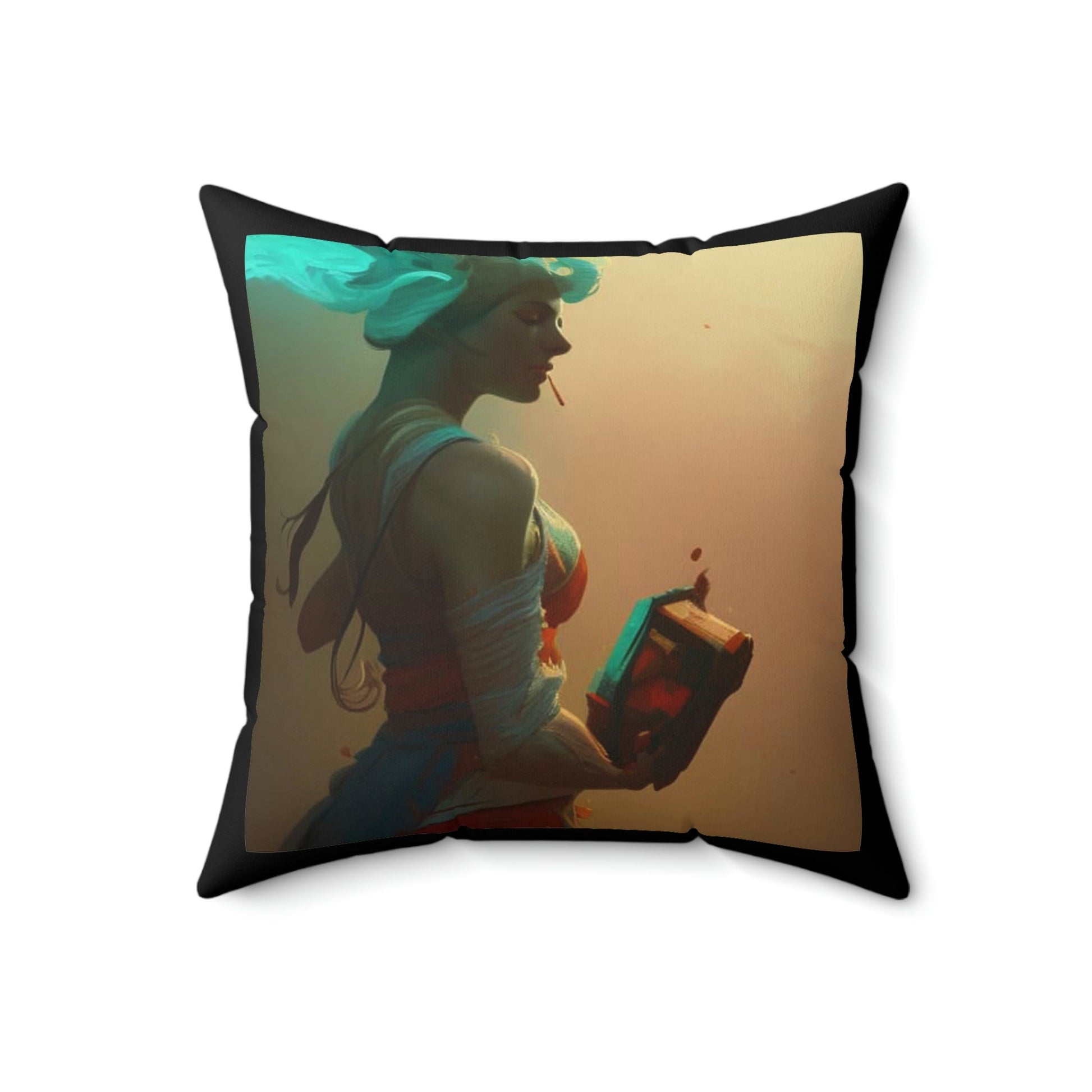 Stay Weird IV Square Pillow