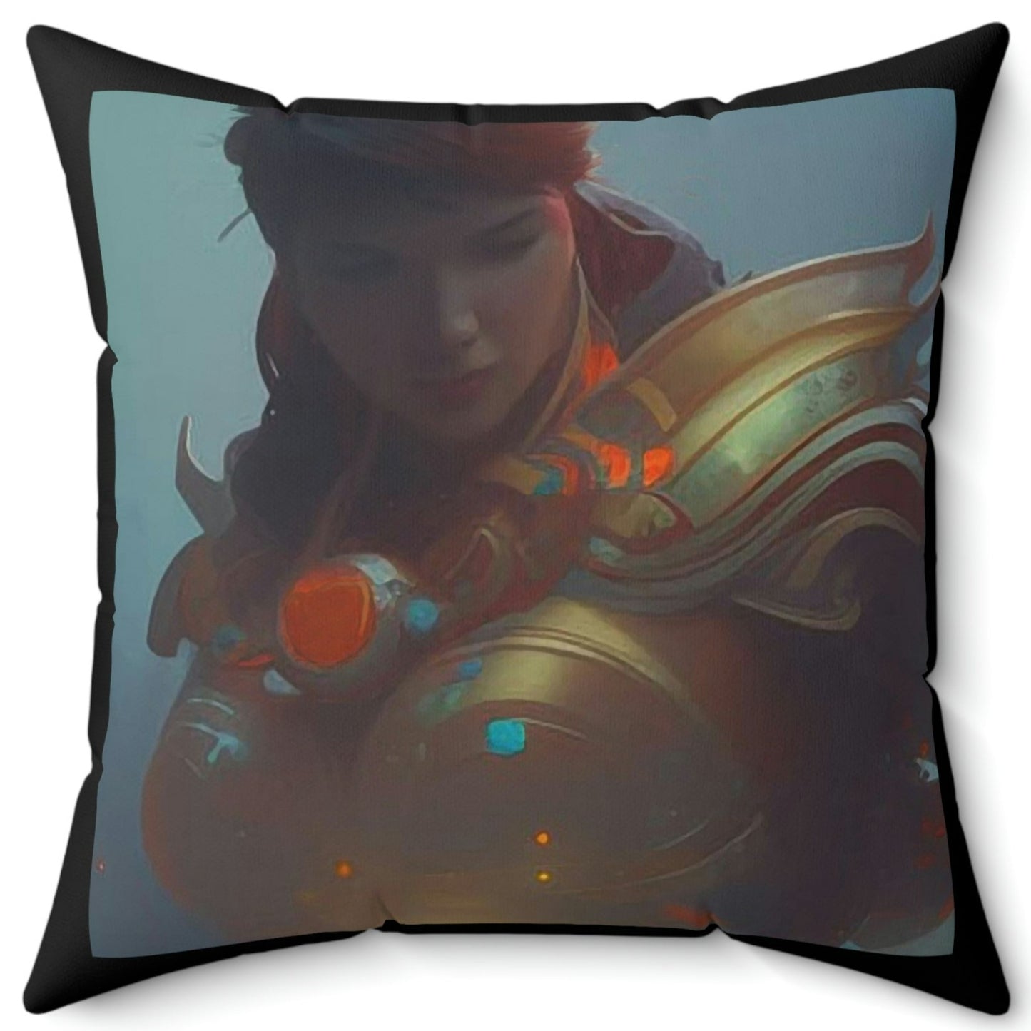 Stay Weird VI Square Pillow
