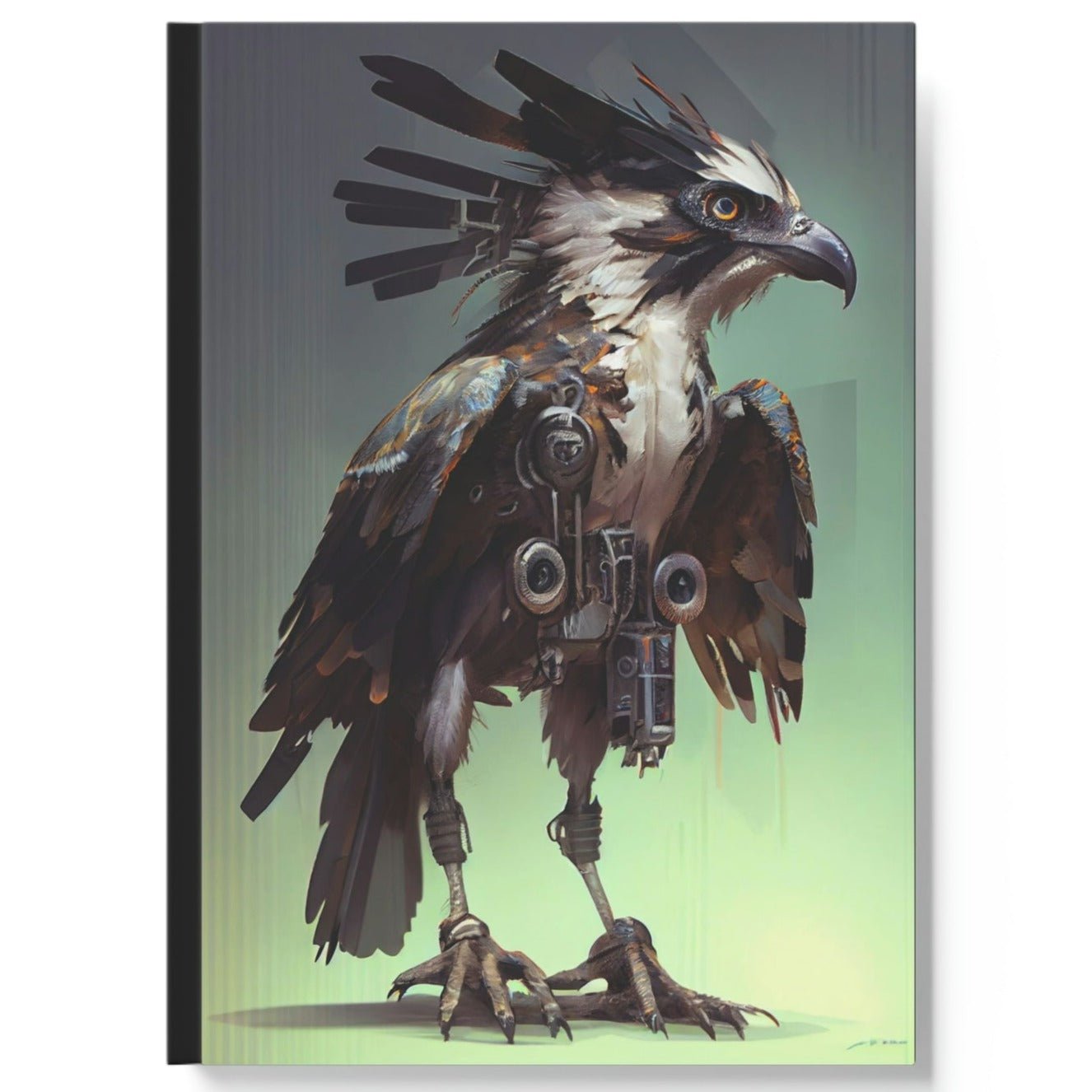 Steam Punk Corporal Osprey Hard Backed Journal