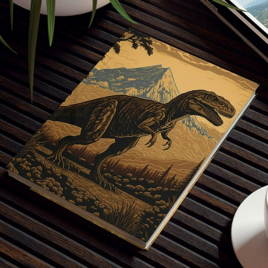 T-Rex Back in the Day Hard Backed Journal